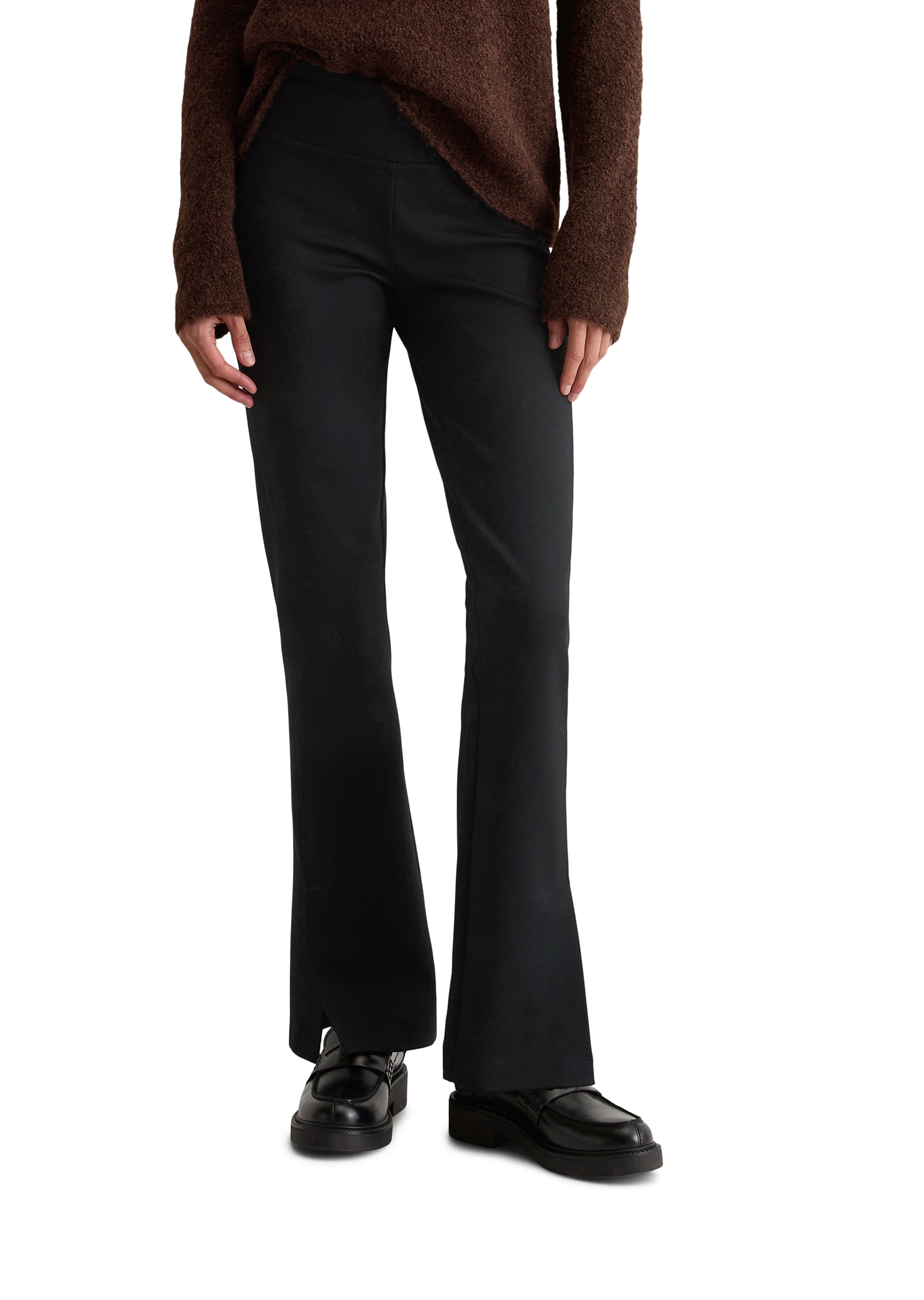 Marc O'Polo Jerseyhose  relaxed fit mit breitem Bund