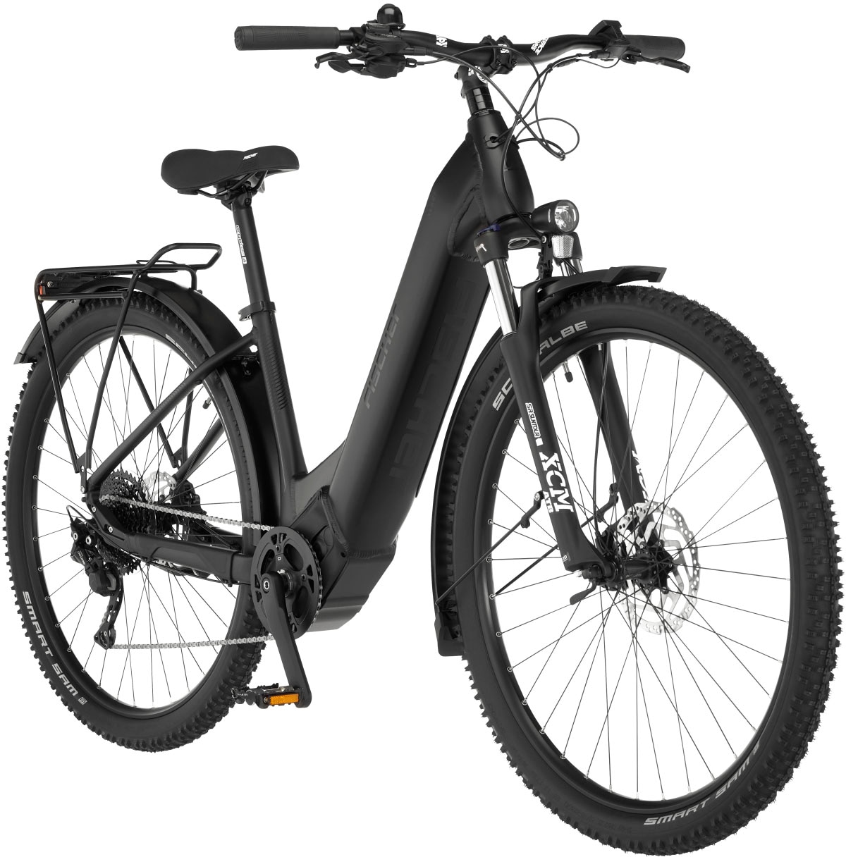 FISCHER Fahrrad E-Bike »TERRA 8.0i 43«, 10 Gang, Shimano, Deore, Mittelmotor 250 W, (mit Fahrradschloss), Pedelec, Elektrofahrrad für Damen u. Herren