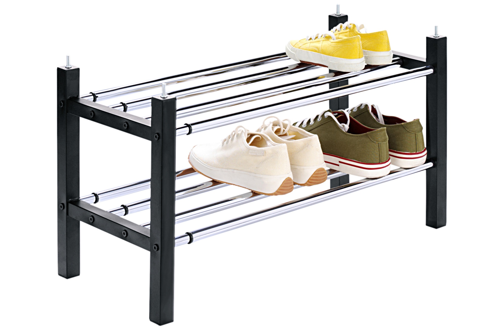Schuhregal, stapelbar