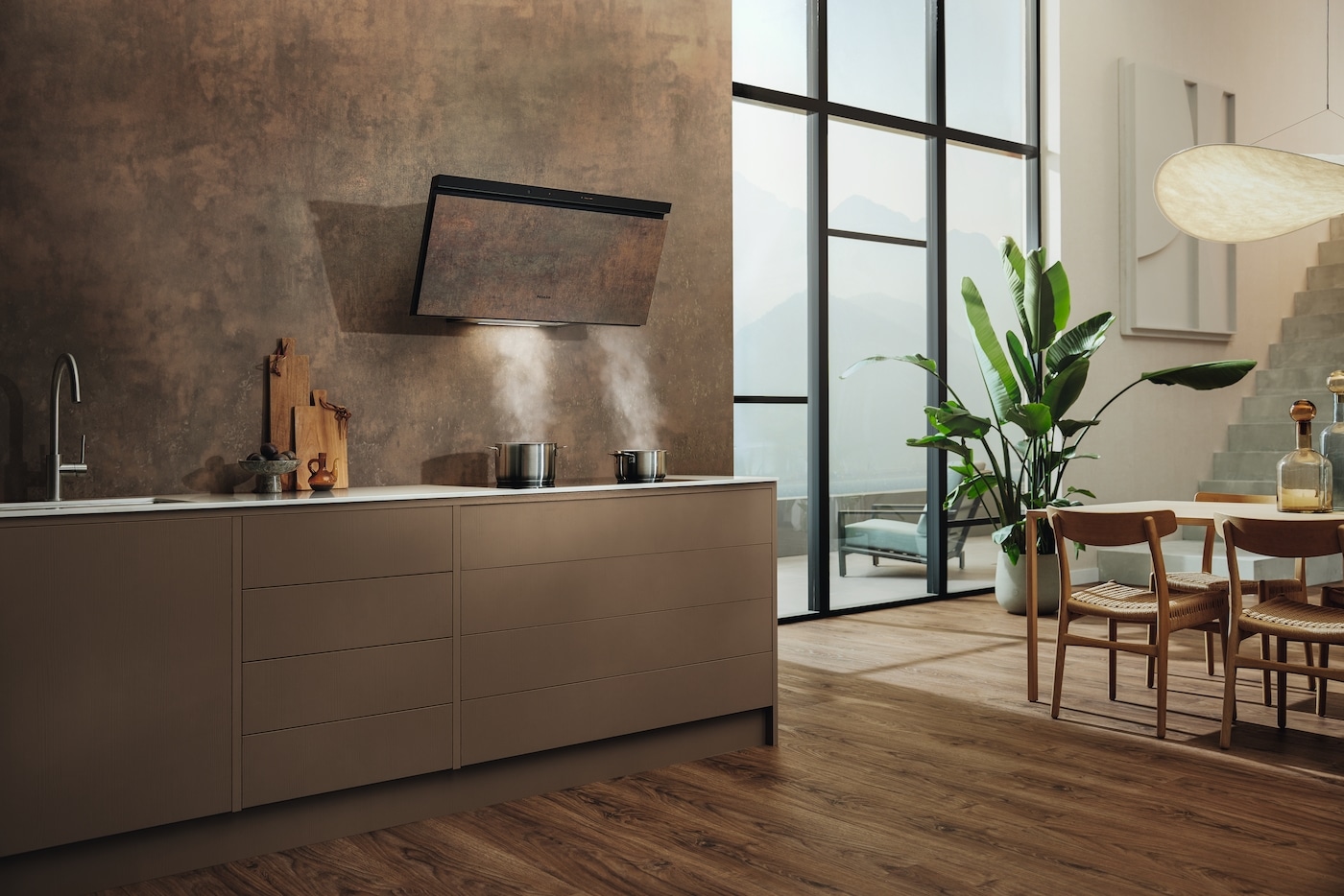 Miele Wandhaube »Sienna Patina Bronze«