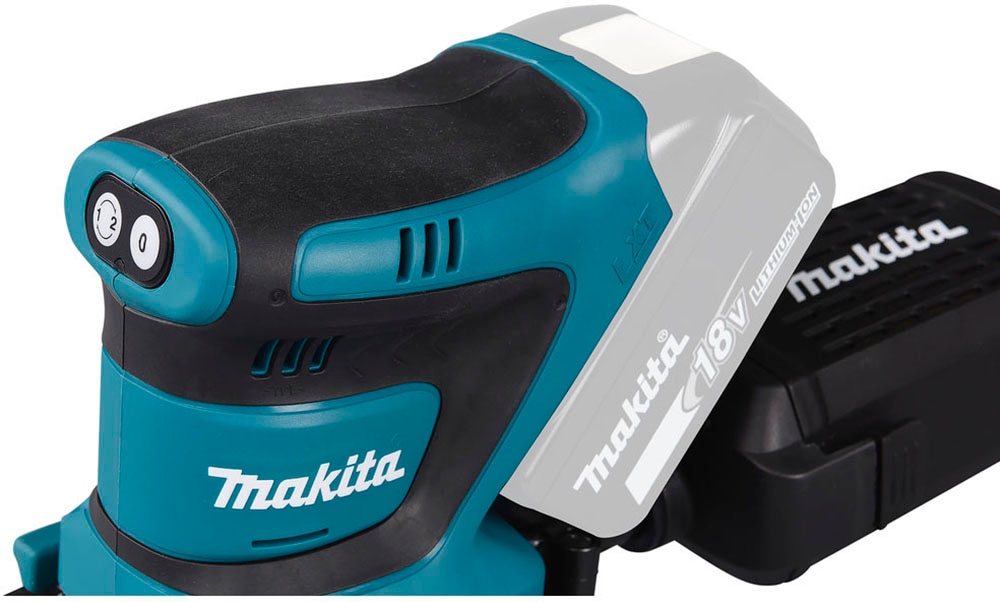 Makita Akku-Schwingschleifer »DBO480Z«, LXT 18V • 112x102 mm • 14.000 min-1, ohne Akku und Ladegerät