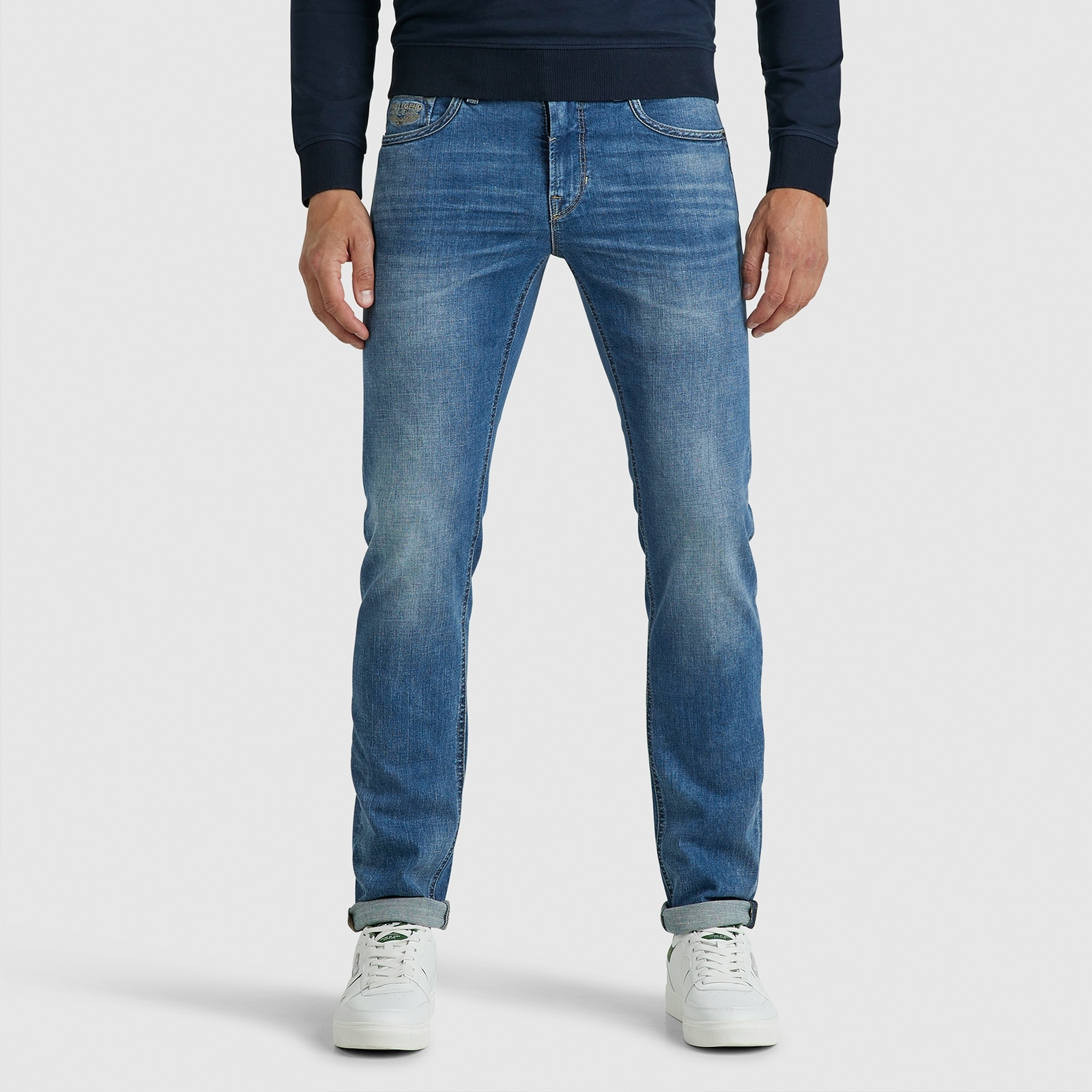 Pme Legend Herren 5-Pocket-Jeans »NAVIGATOR PTR121« in blau, Größe 30