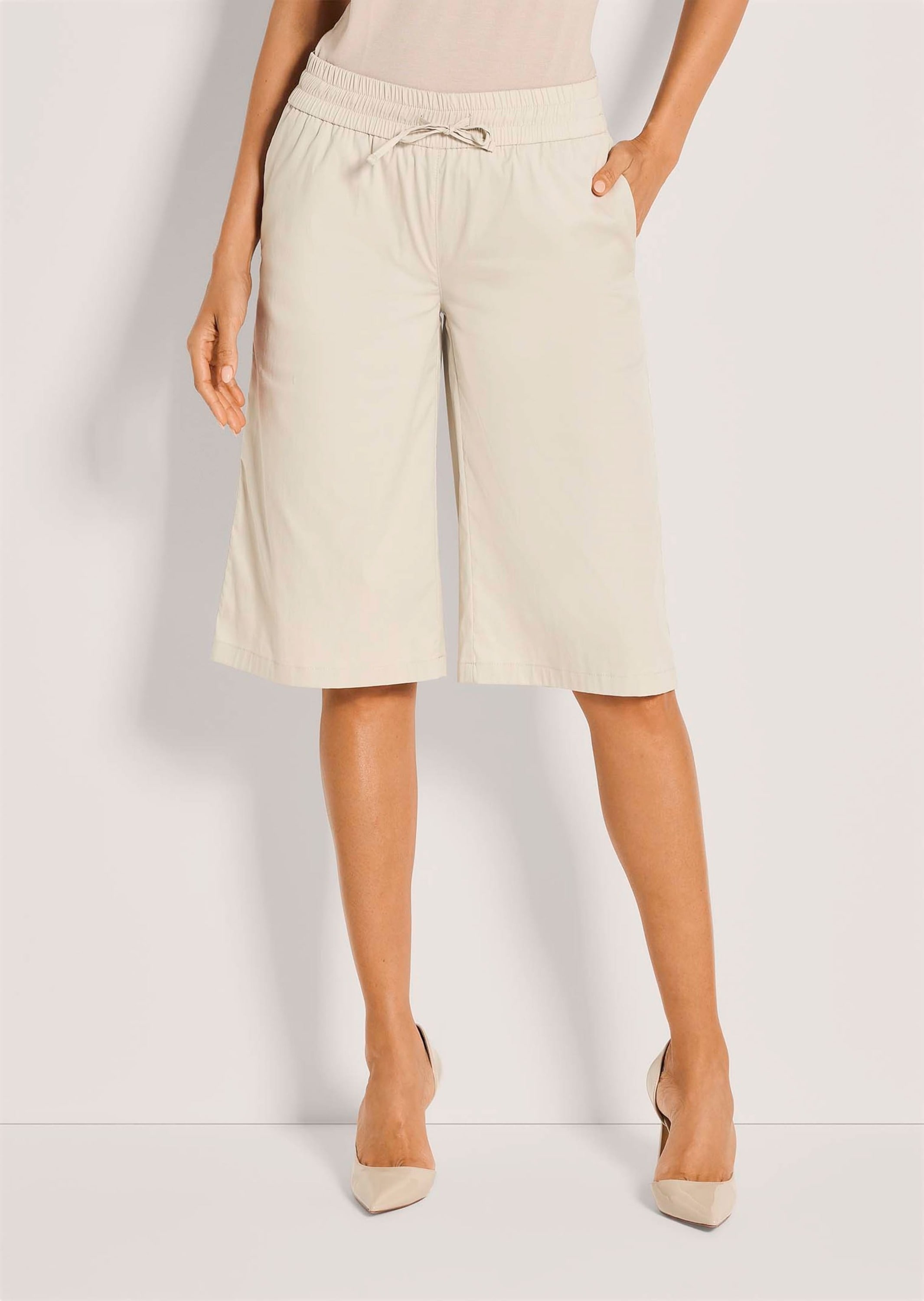 MADELEINE Bermudas »Bermuda Sommerhose mit Schlupfbund«  Tunnelzug