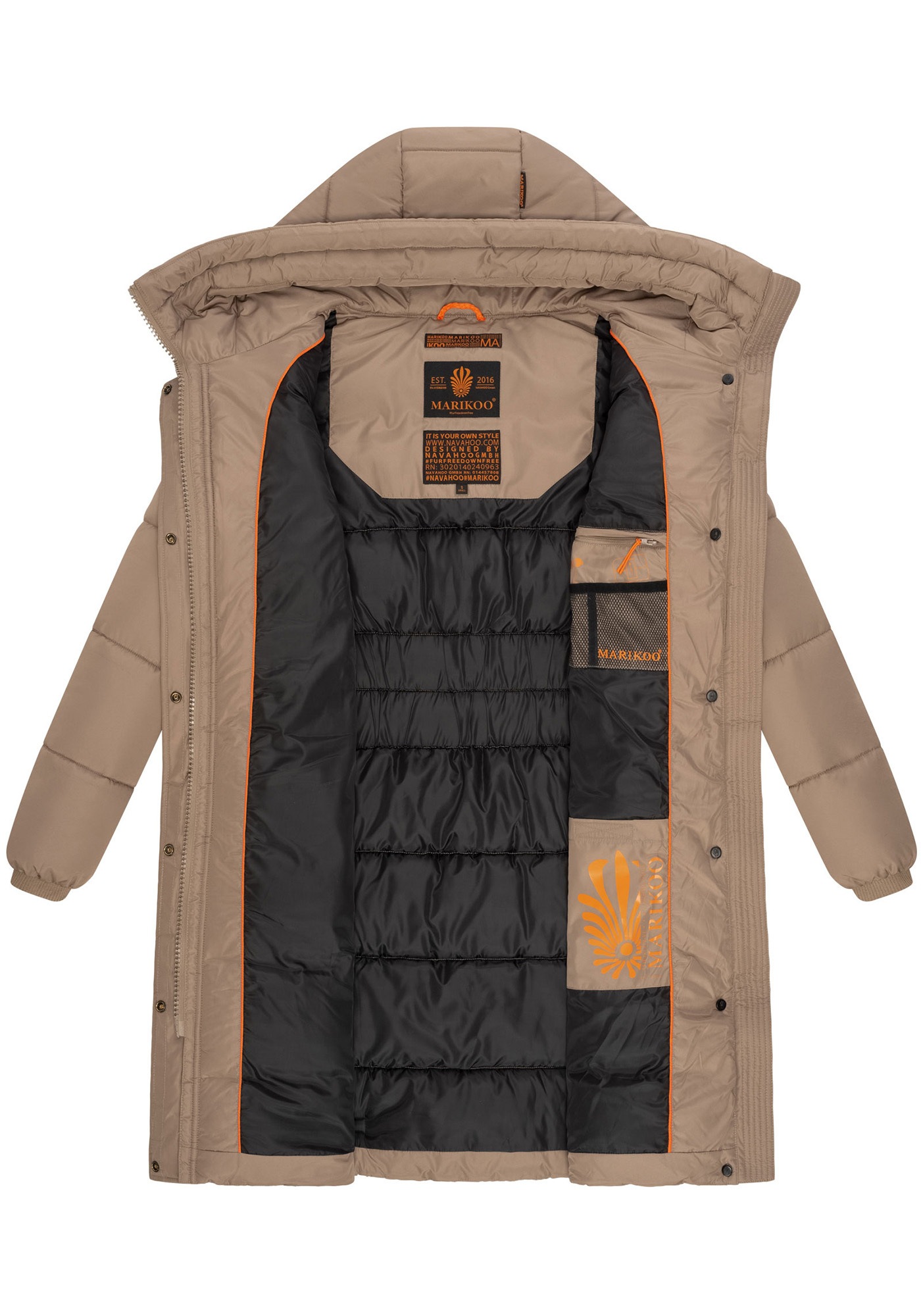 Marikoo Winterjacke »Marikoo Yuikoo Damen Winterjacke B941«