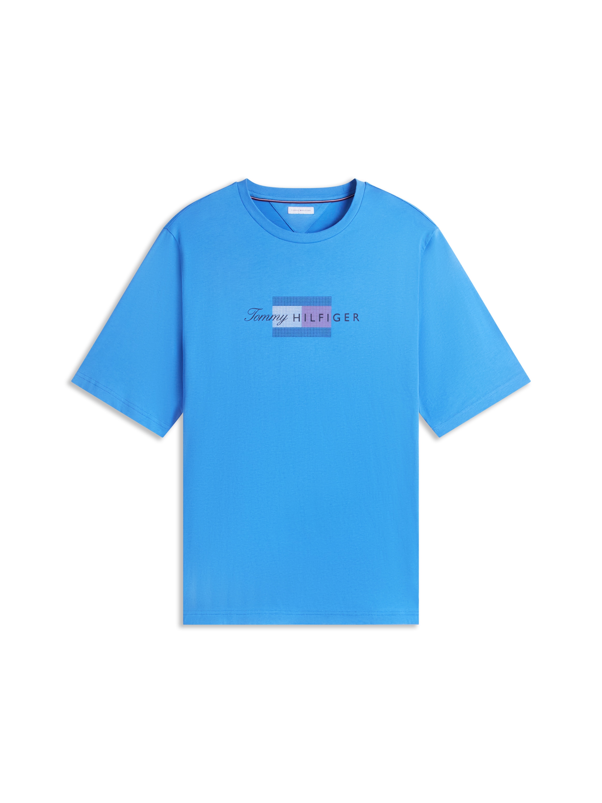 Tommy Hilfiger Big & Tall T-Shirt aus Jersey mit Flag-Grafik, Große Größen