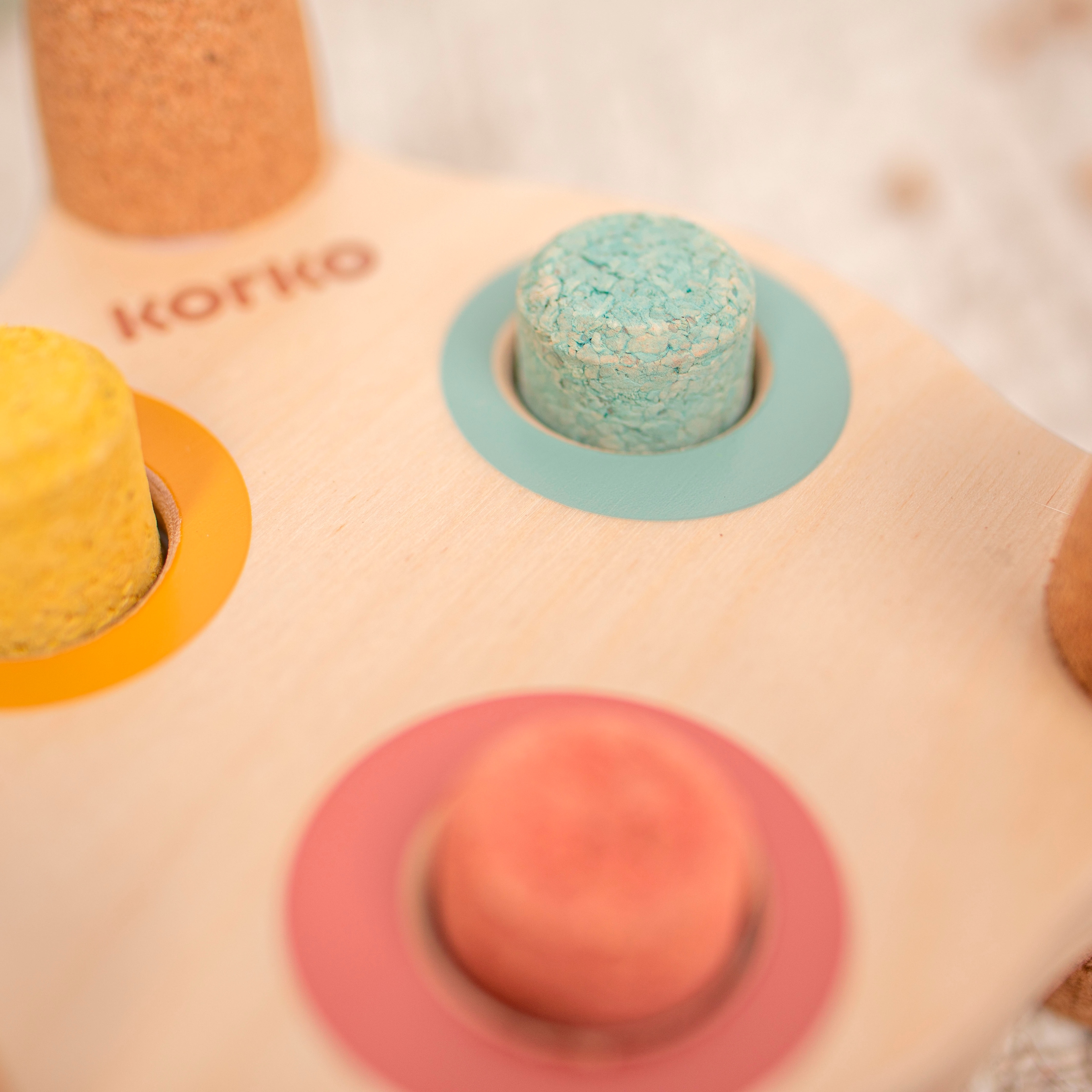 KORKO Klopfbank »Tap Tap Rainbow - Hammerbank« Made in Europe