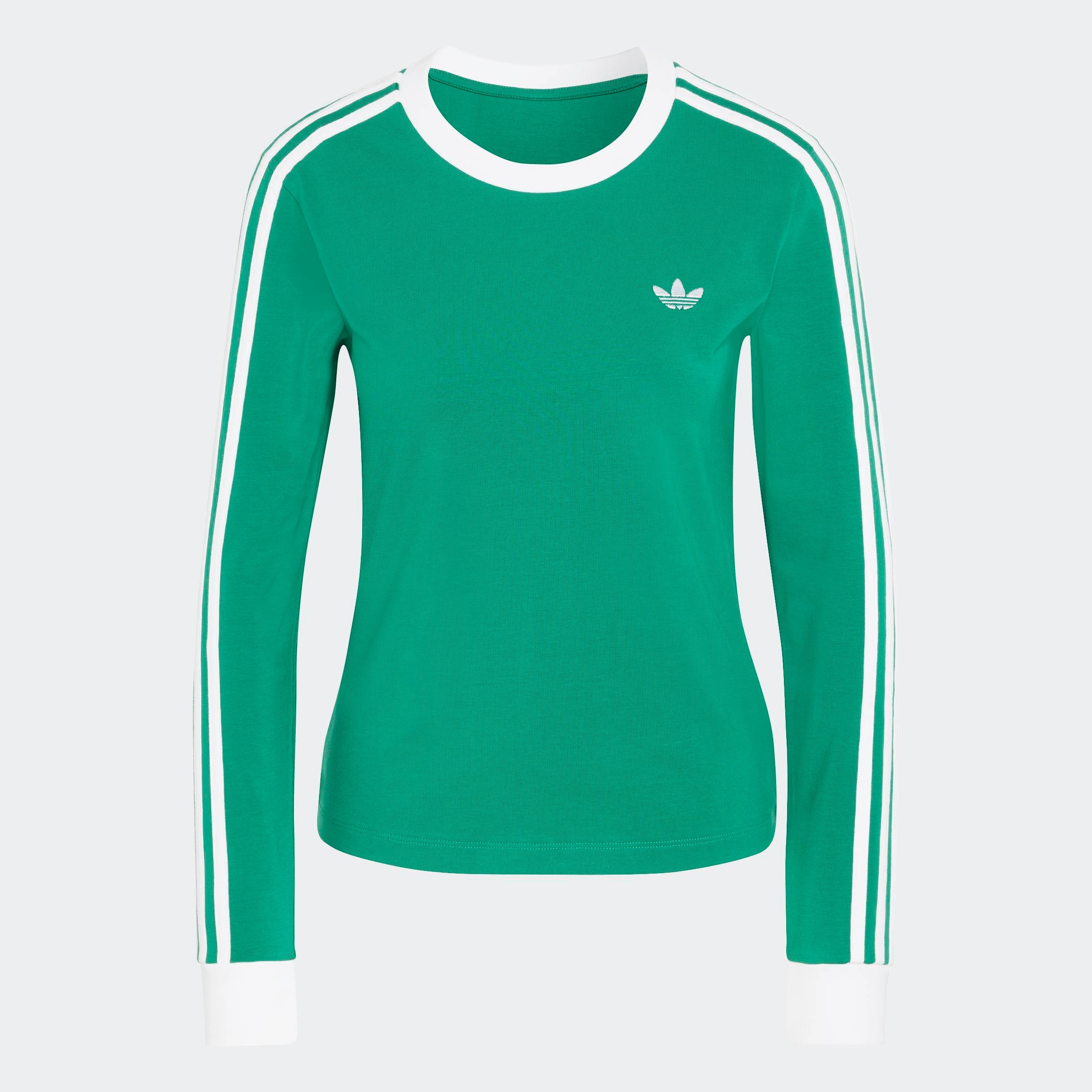 adidas Originals Langarmshirt »3-STREIFEN LANGÄRMLIGES, SCHMAL GESCHNITTEN«