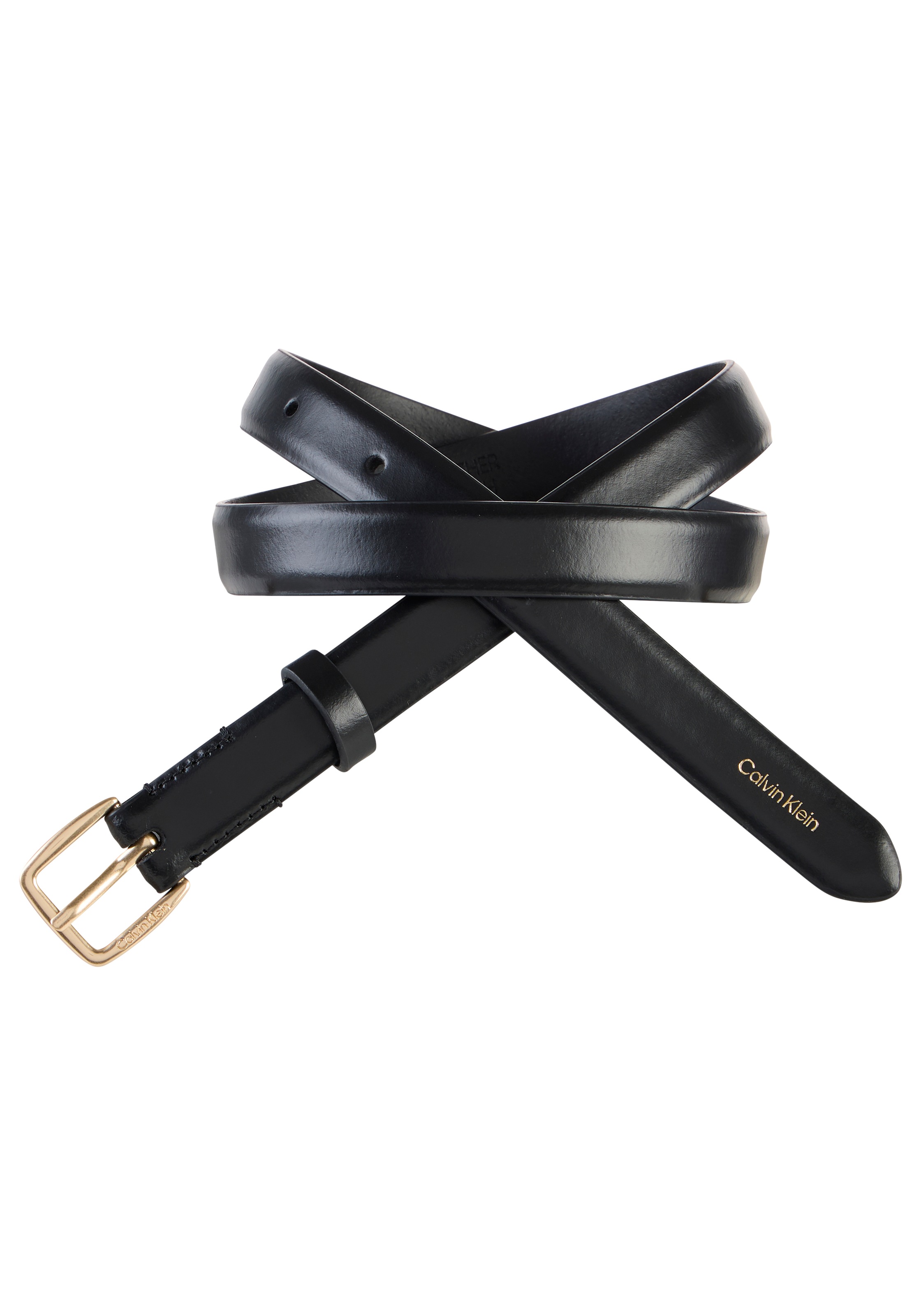 Calvin Klein Ledergürtel »ESSENTIAL BUCKLE 20MM« Regular fit und größenverstellbar