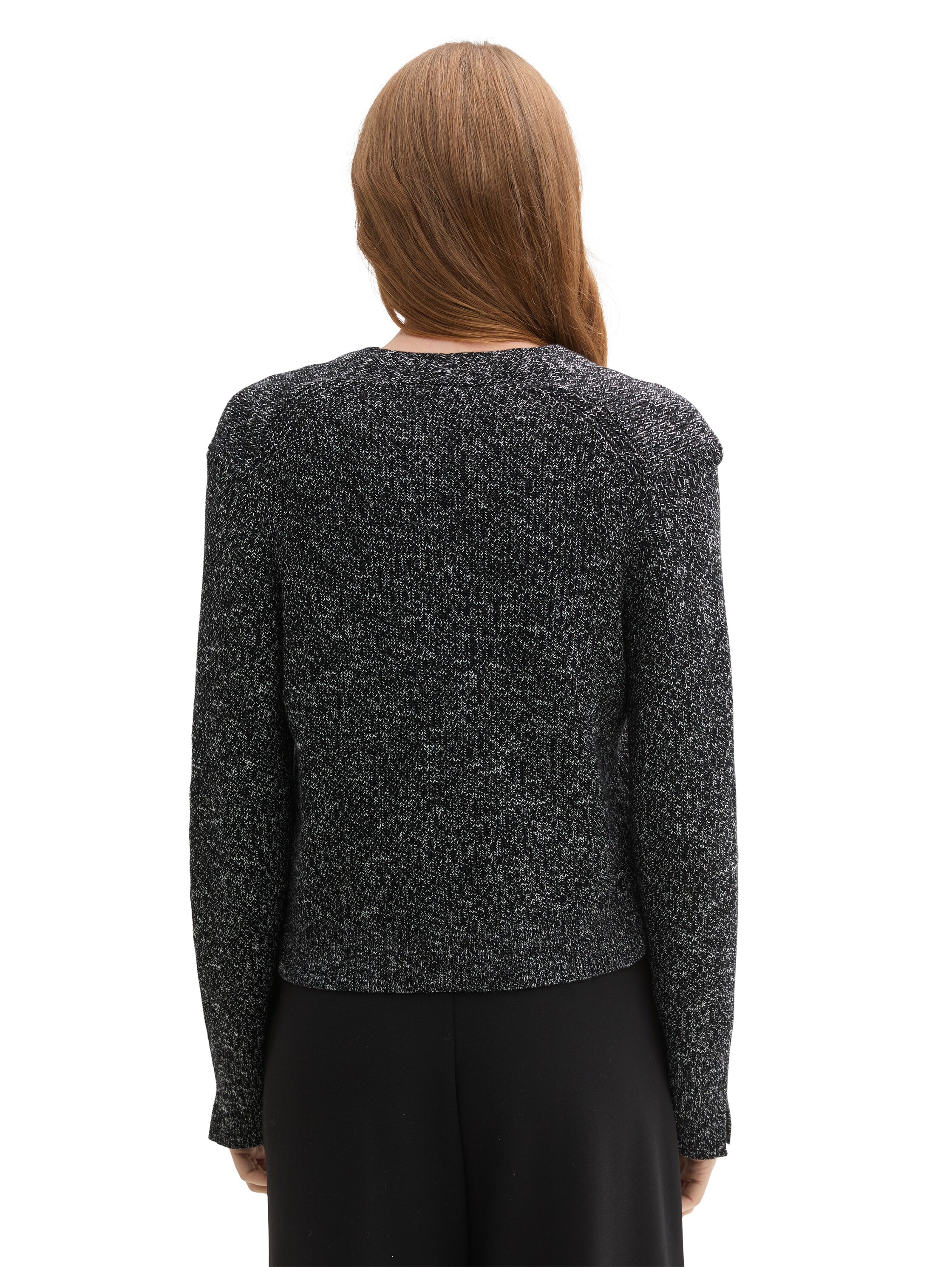TOM TAILOR Cardigan, in Melange Optik