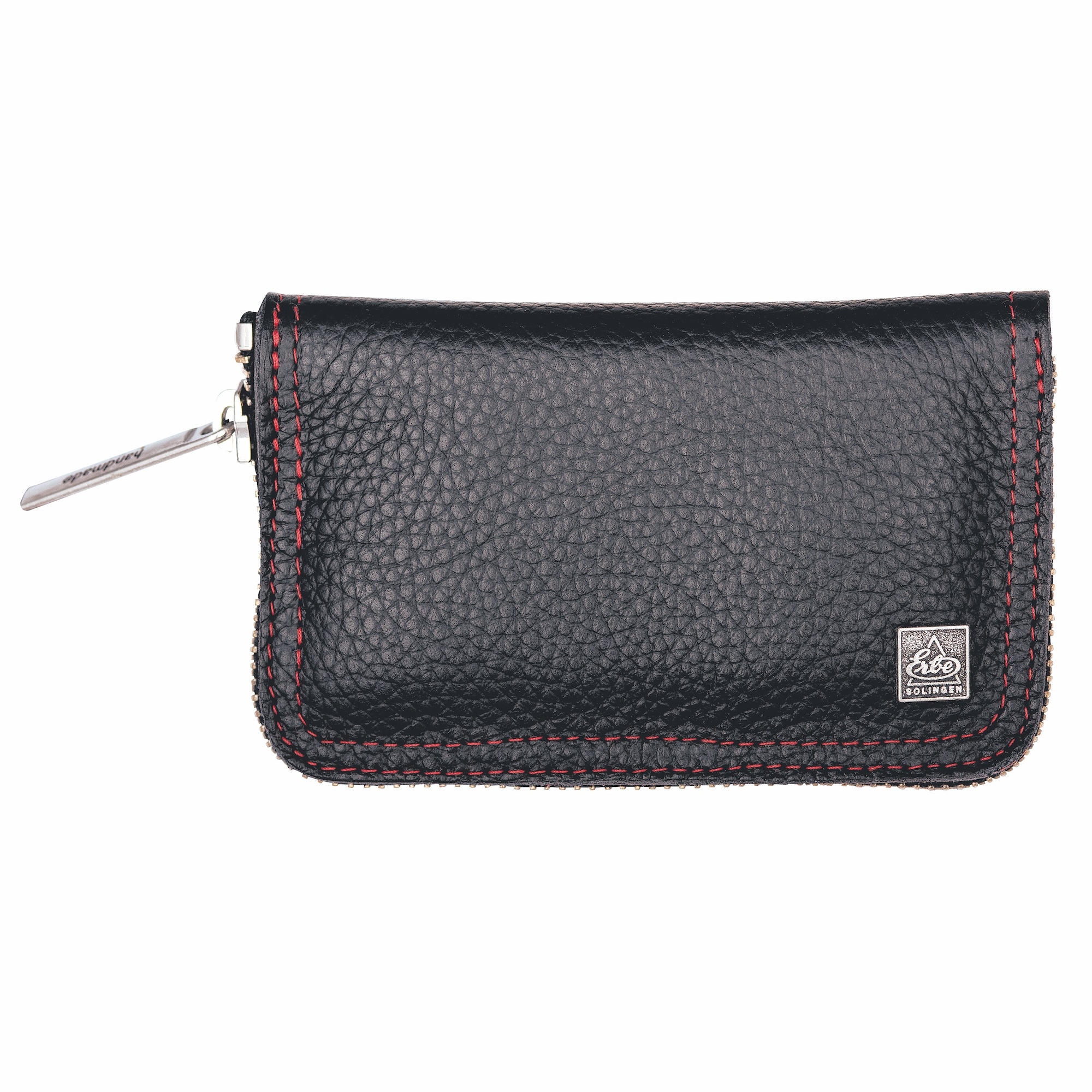ERBE Maniküre-Etui »Colorado«, (Set, 4 tlg.), Echtleder, Kontrastnähte, Druckknopfverschluss, rostfreie Instrumente