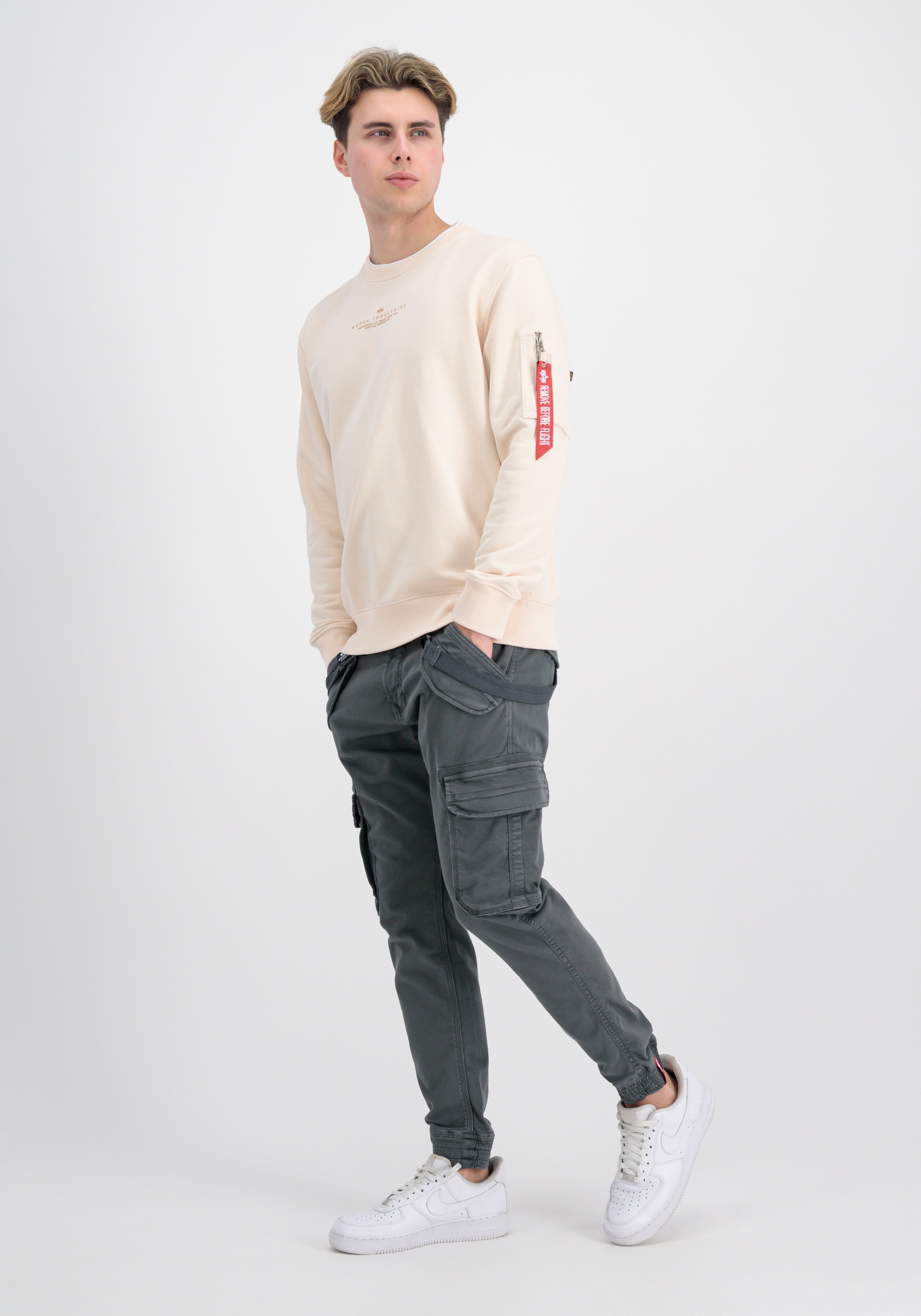 Alpha Industries Sweater »Double Layer Sweatshirt Sweatshirt«