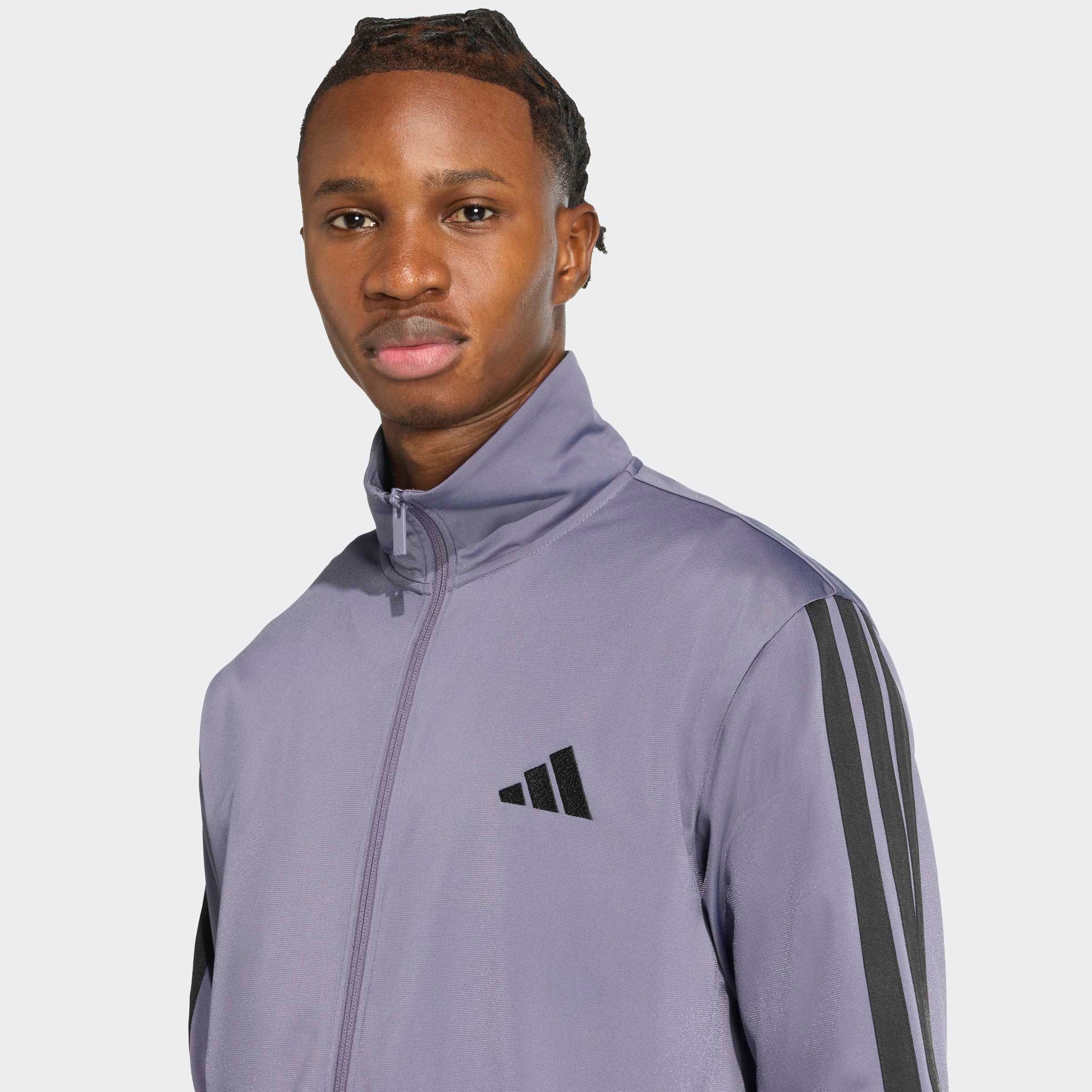 adidas Sportswear Trainingsanzug »M 3S TR TT TS«, (2 tlg.), Basic 3-Streifen Trikot