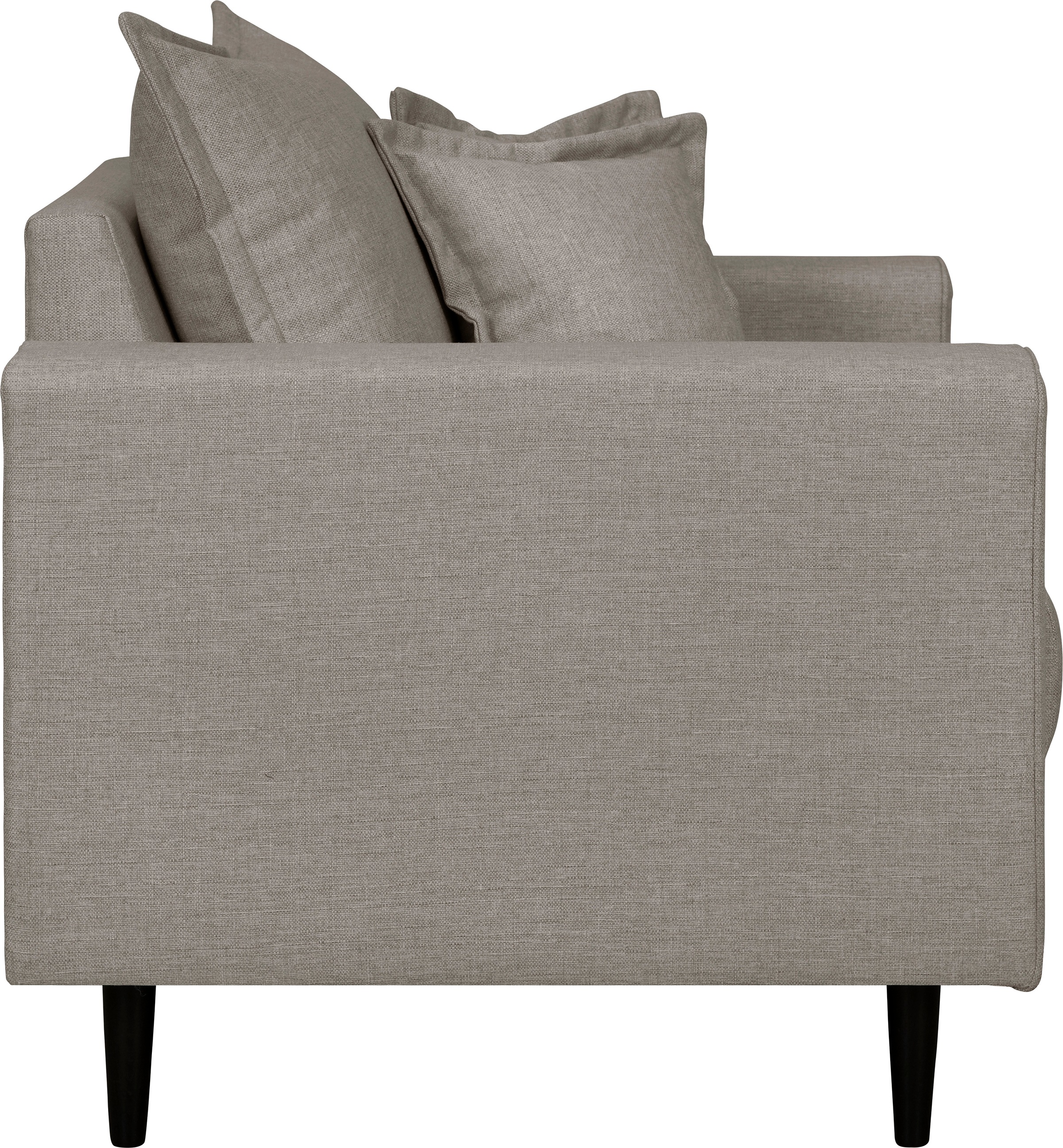 Home affaire Sessel »VEYRAS Loungesessel, Maße B/T/H: 95/84/76 cm«, mit Wellenunterfederung, incl. Kissen