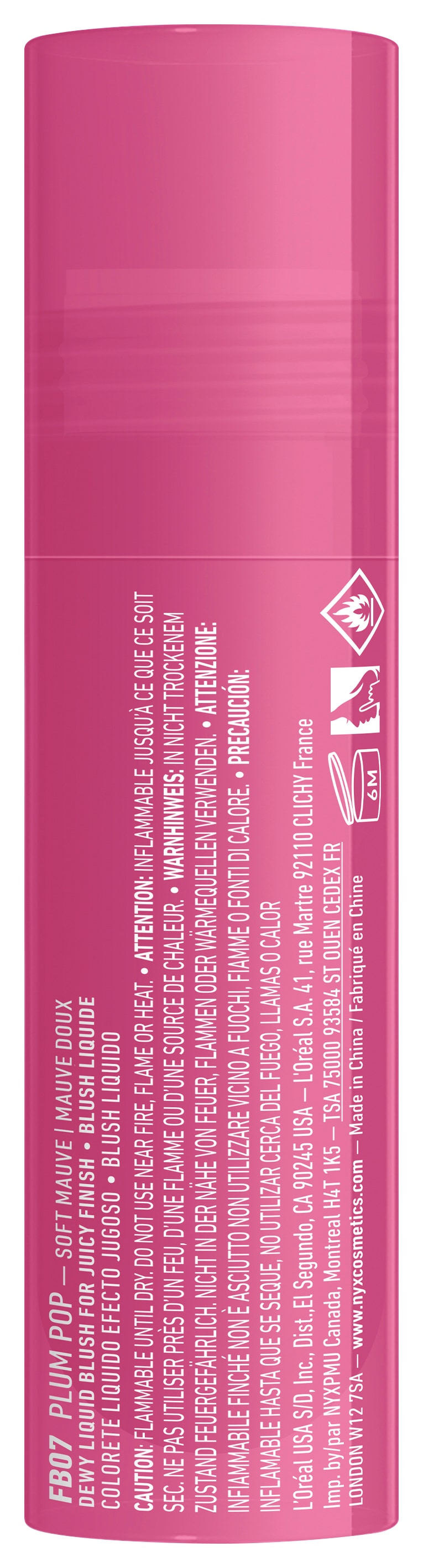 NYX PROFESSIONAL MAKEUP Rouge »Fat Cheeks Blush«