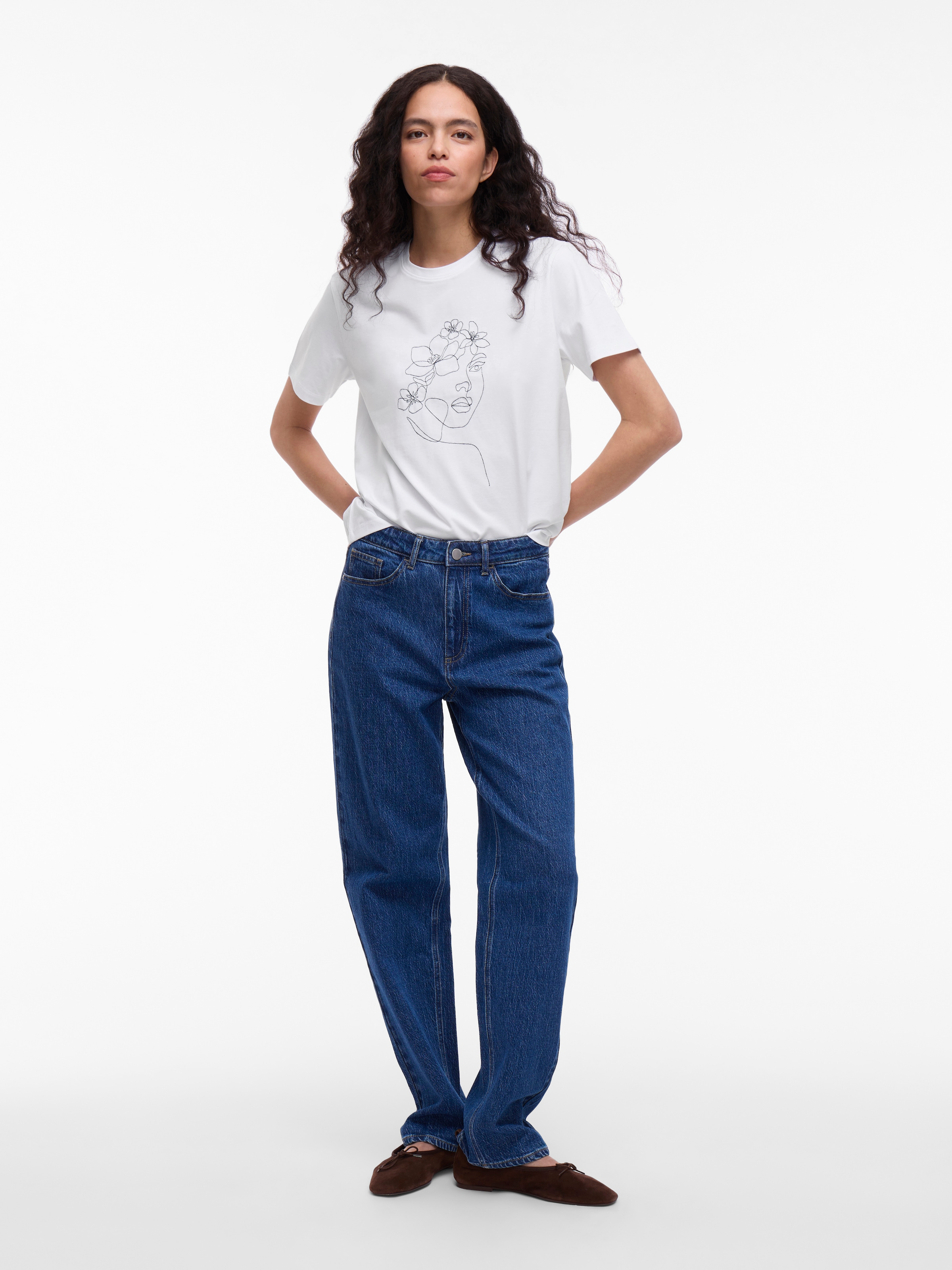 Vila Kurzarmshirt »VINORA S/S T-SHIRT - NOOS«