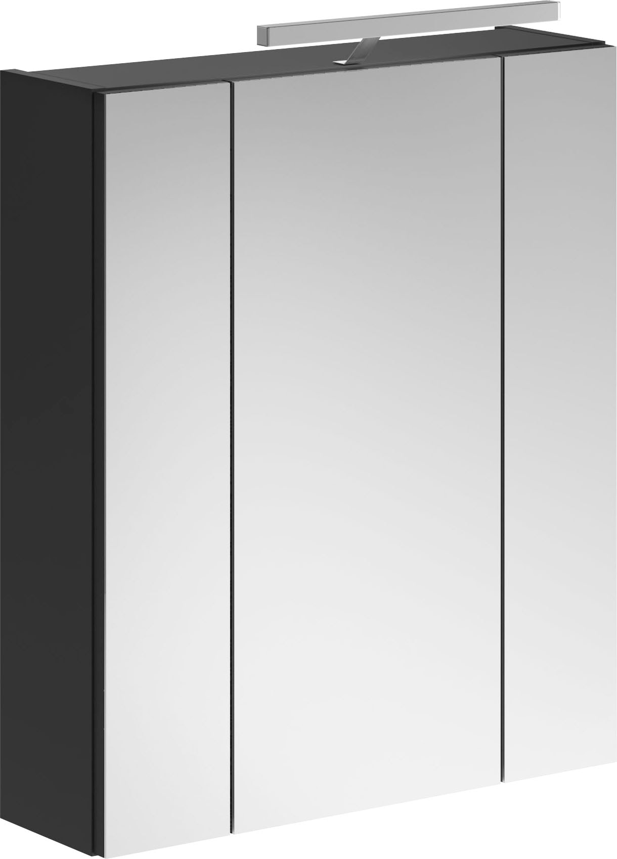 INOSIGN Badezimmerspiegelschrank »Malmö«, (Set), Badmöbel, Spiegelschrank inkl. Leuchte, Breite 60 cm