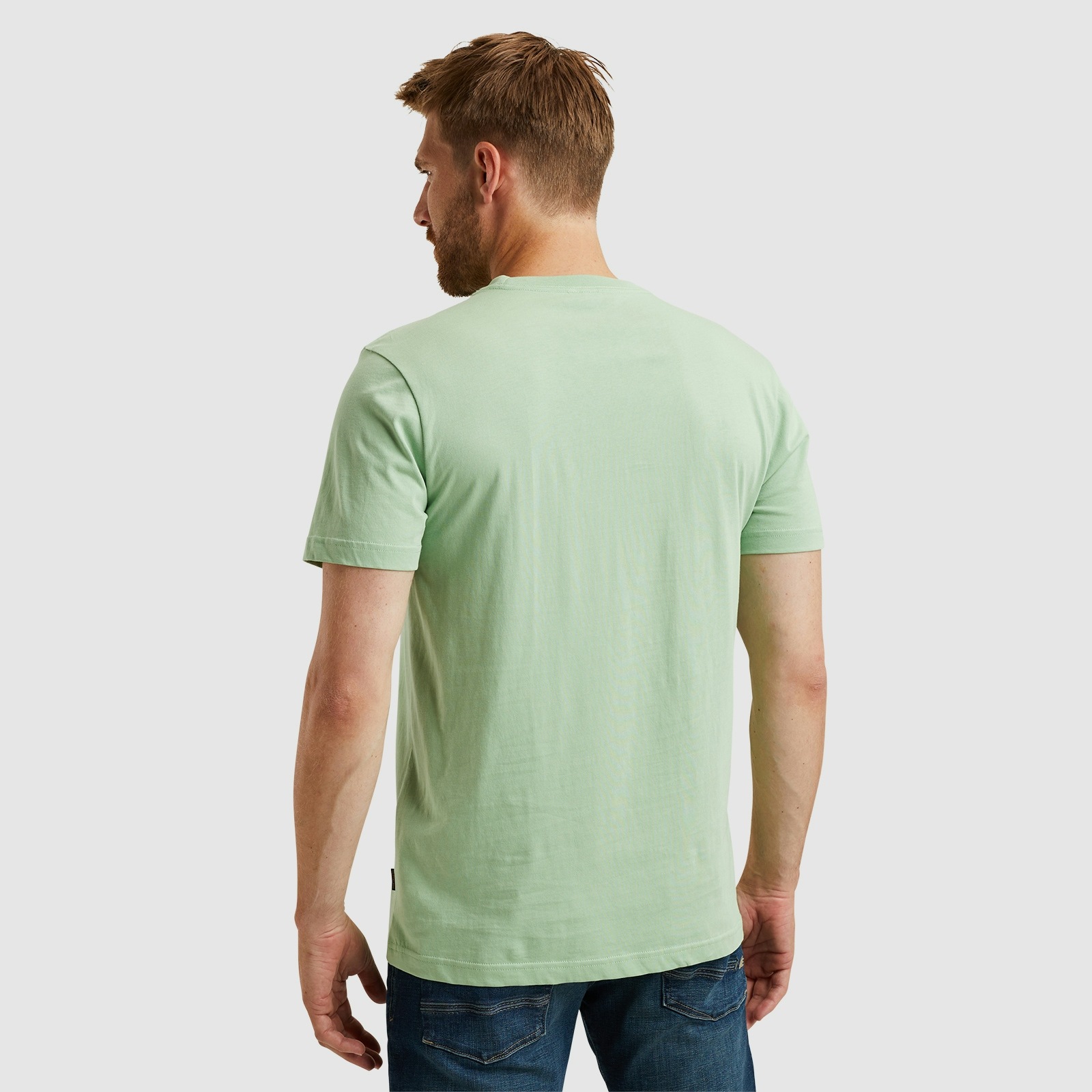 PME LEGEND T-Shirt »Short sleeve r-neck single jersey«, mit Frontprint