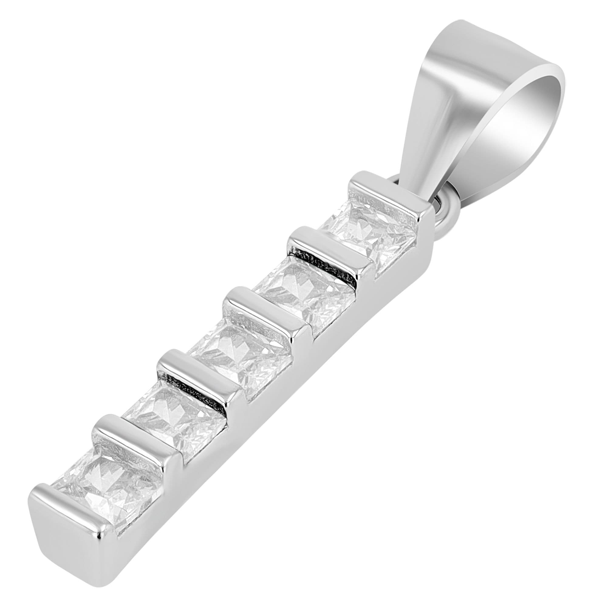 Adelia´s Kettenanhänger »Damen Anhänger aus 925 Silber mit Zirkonia«