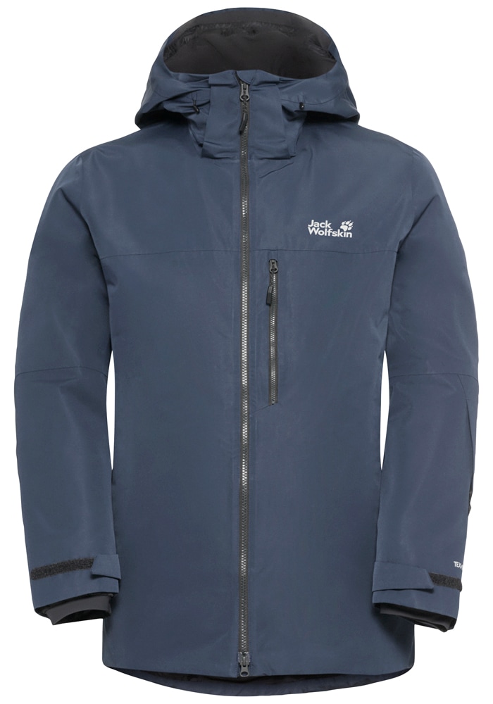 Jack Wolfskin Skijacke »FLOWLINE 3IN1 JKT M«, mit Kapuze