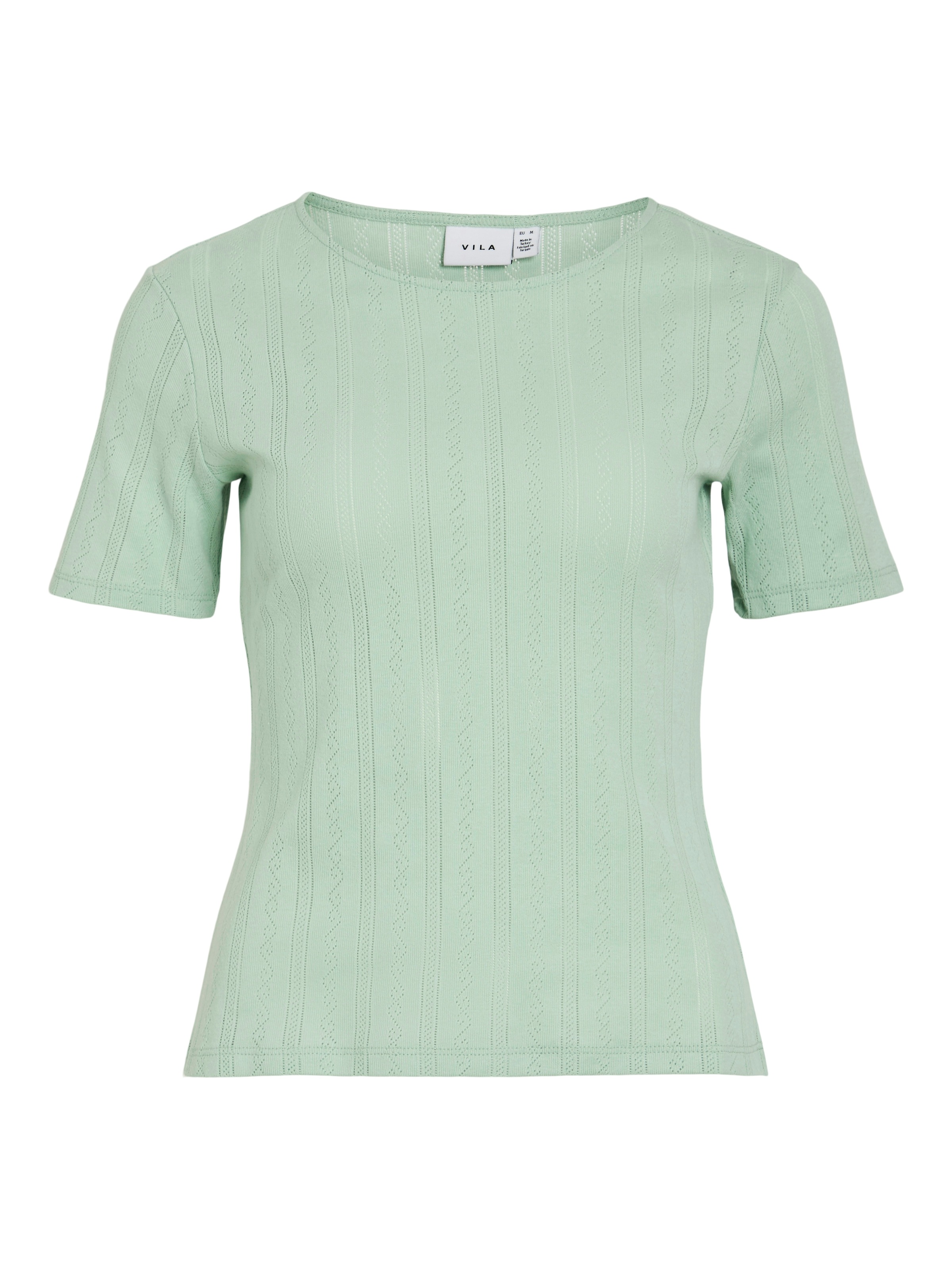 Vila Kurzarmshirt »VIKASSIE S/S POINTELLE TOP - NOOS«