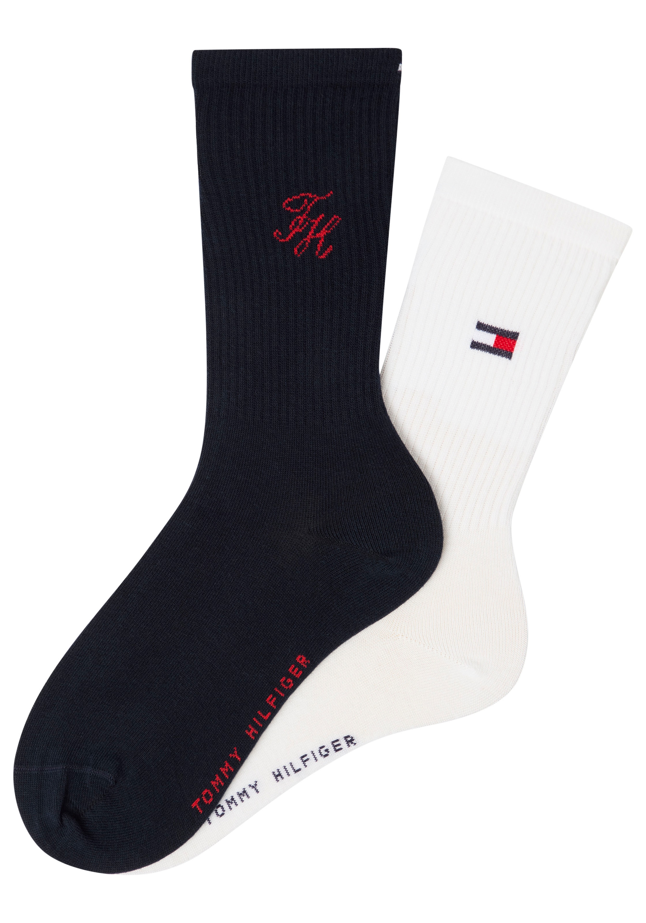 Tommy Hilfiger Socken »TH UNI SOCK 2P MONOGRAM« 2 Paar, 