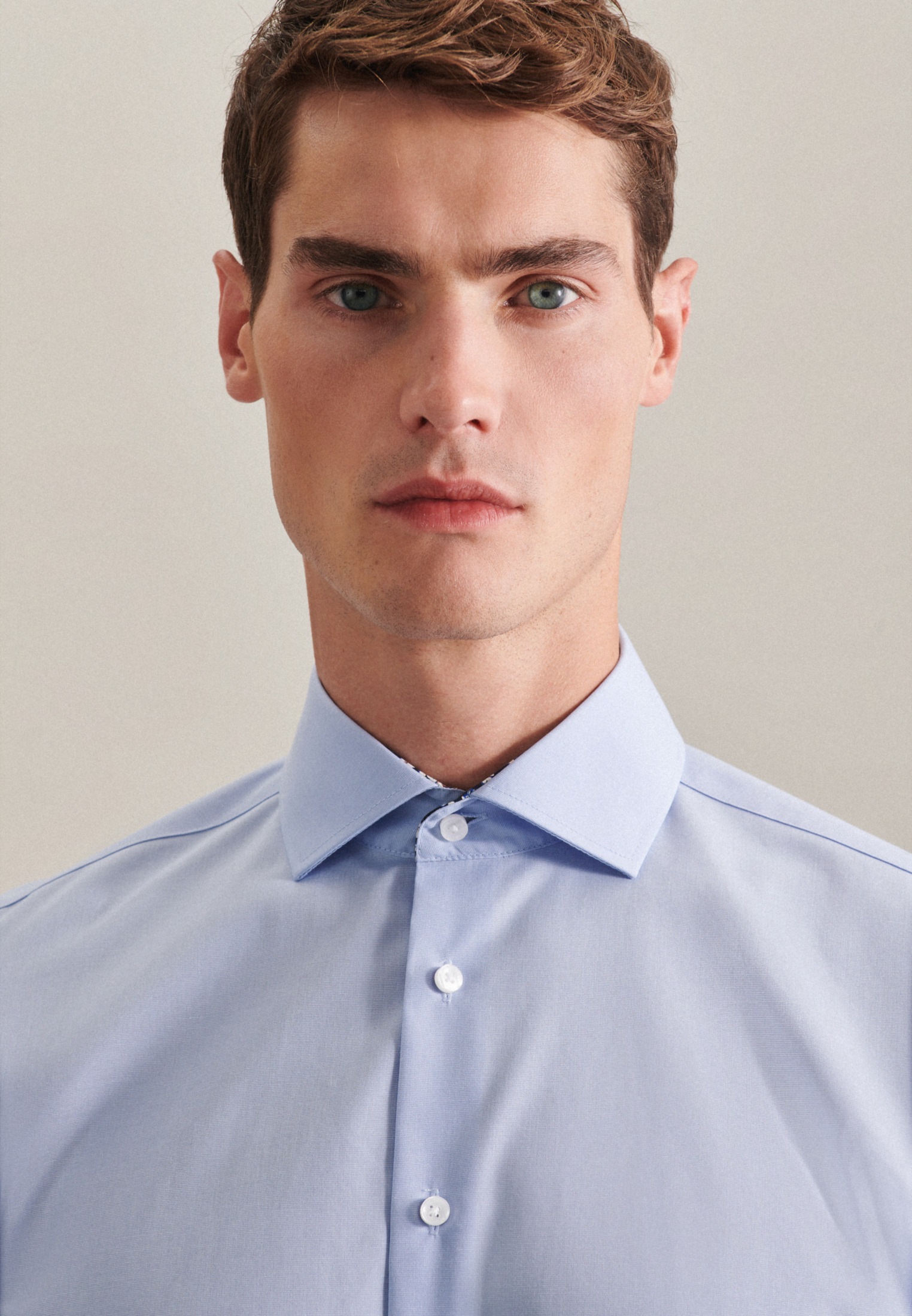 seidensticker Businesshemd »Slim« Slim 1/1 Kentkragen Uni