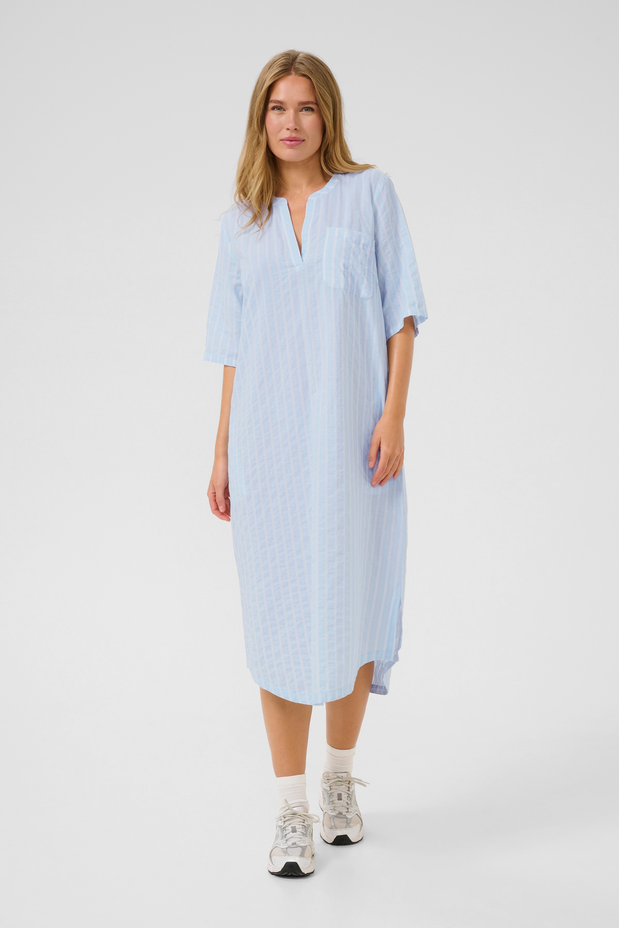 KAFFE Midikleid »Kleid KAsara«