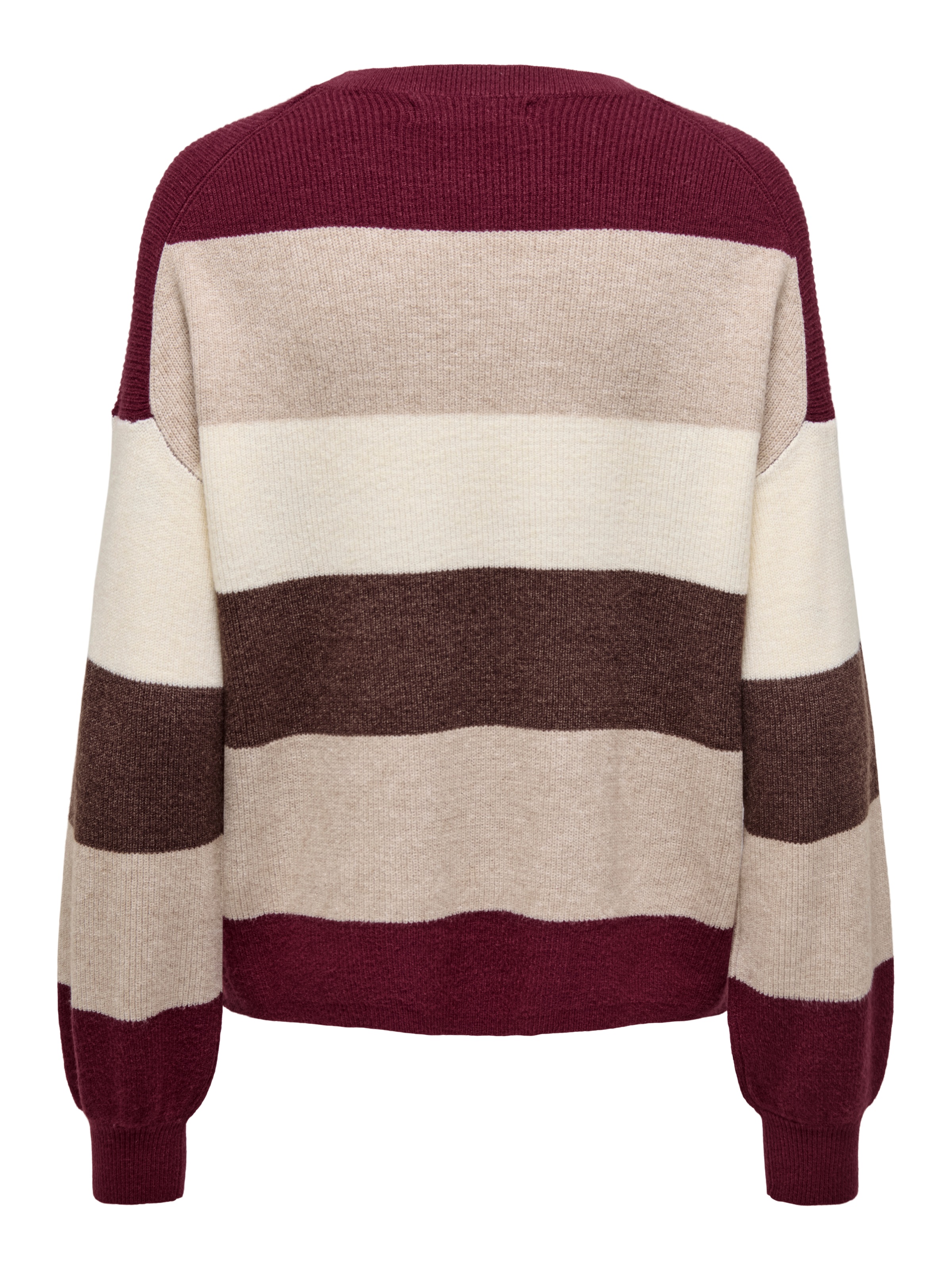 ONLY Strickpullover »ONLATIA L/S STRIPE PULLOVER KNT NOOS«, mit dem auffälligen Streifenmuster