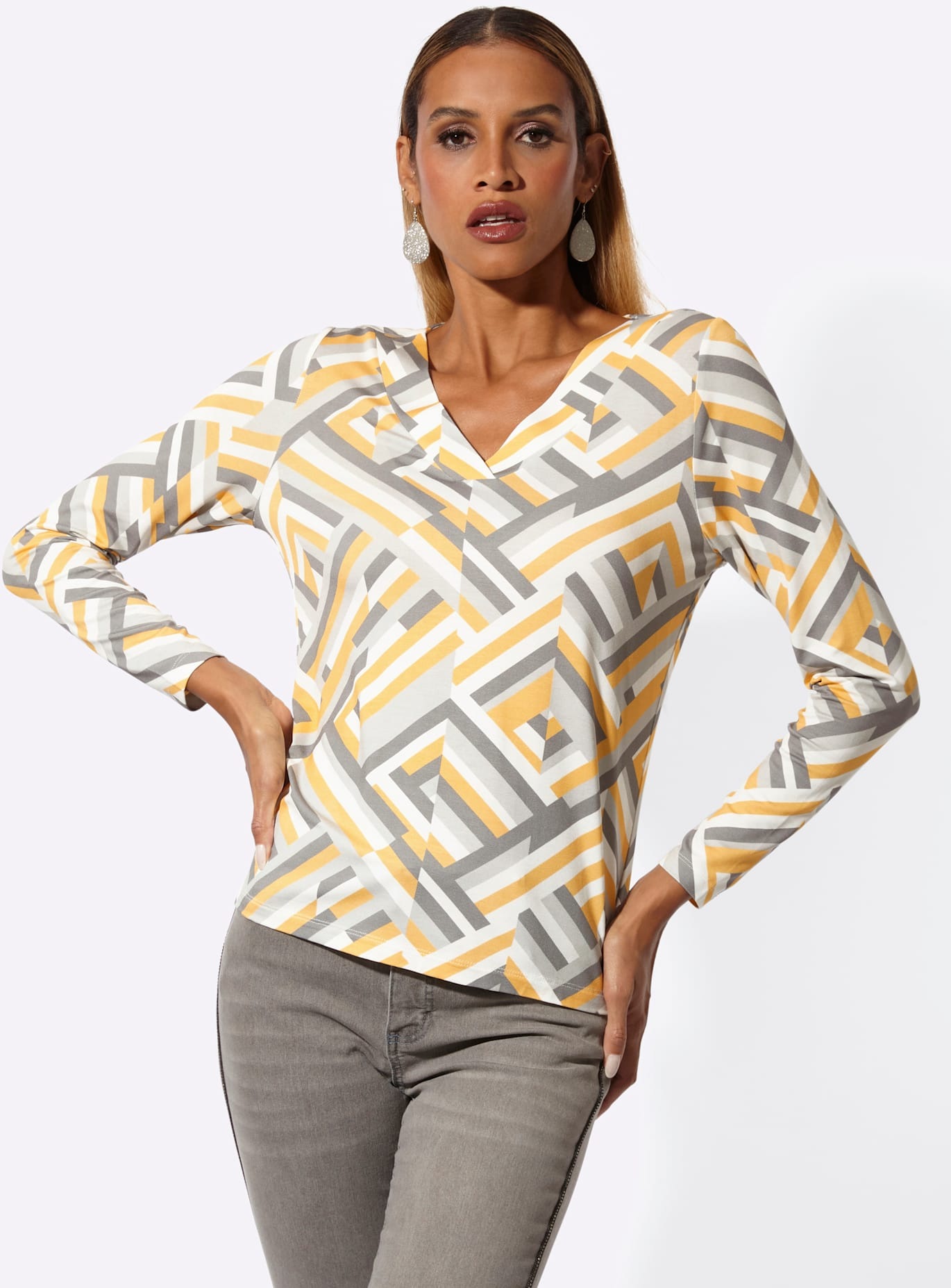 creation L Print-Shirt »Druck-Shirt« 1