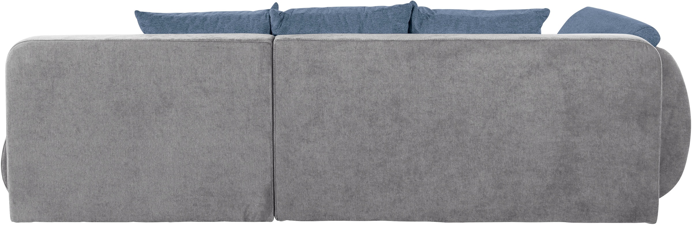 INOSIGN Ecksofa »Imola, elegant und modern, aktuelle Steppung im Sitz, bequem, L-Form«, frei im Raum stellbar, wahlweise mit Bettfunktion und Bettkasten
