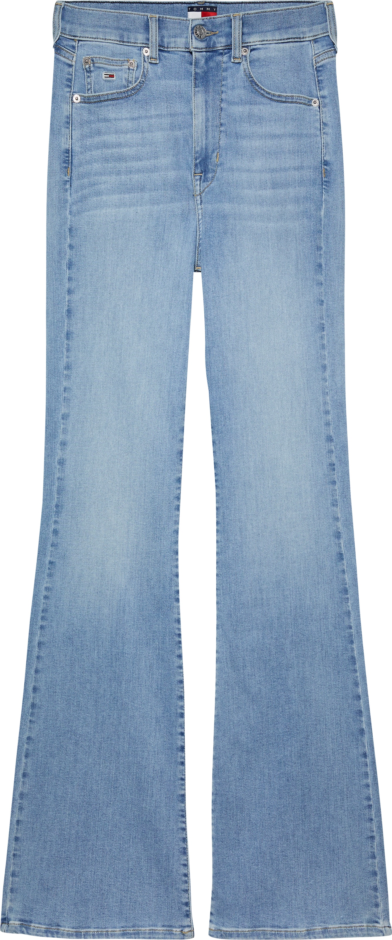 Tommy Jeans Slim-fit-Jeans »Sylvia High Rise Flare«, mit Logo-Badge