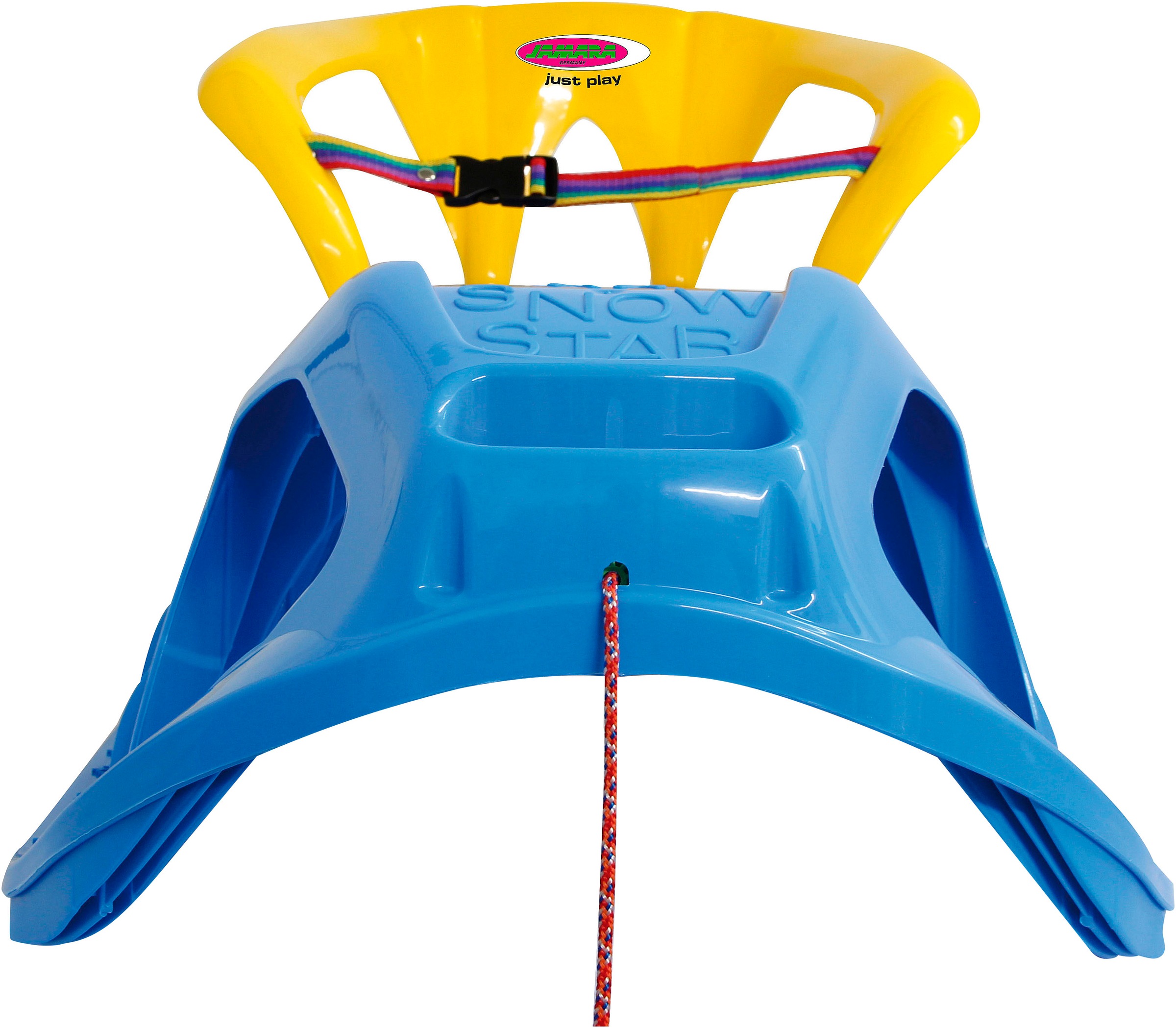 Jamara Schlitten »Snow Play Schlitten Snow-Star 90 cm, mit Rückenlehne« Made in Europe