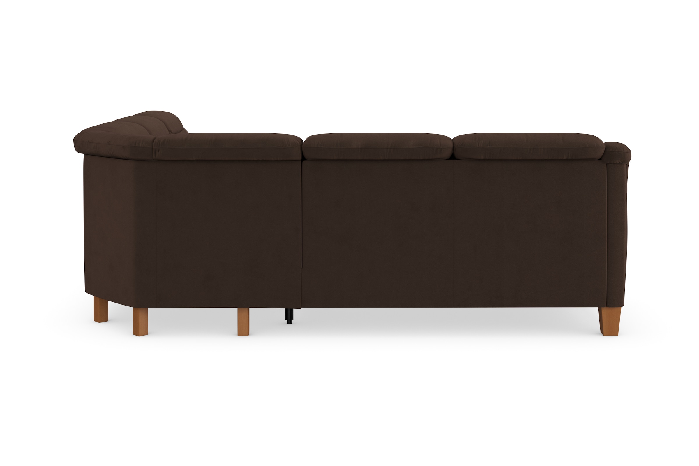 Home affaire Ecksofa »Caldera L-Form« Federkern, wahlweise mit Kopfteilverstellung, Bettfunktion, Bettkasten