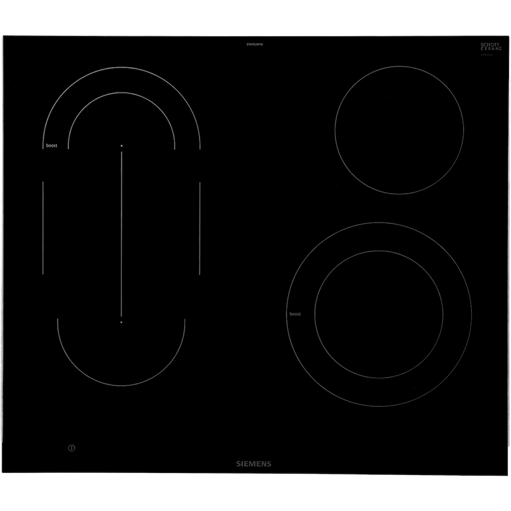SIEMENS Elektro-Kochfeld von SCHOTT CERAN® »ET675LMP1D«, ET675LMP1D