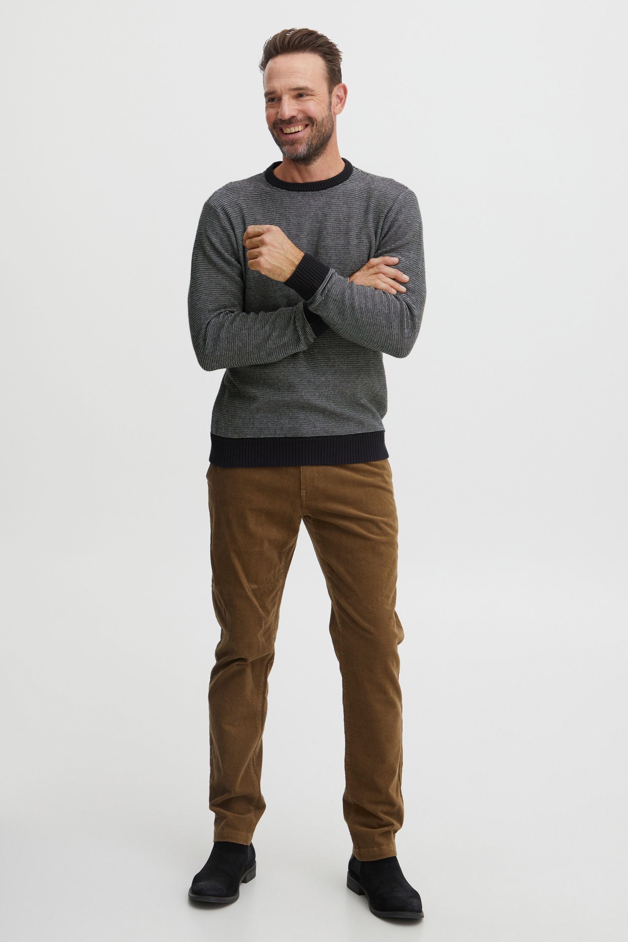 FQ1924 Strickfleece-Pullover »Strickpullover FQLeon«