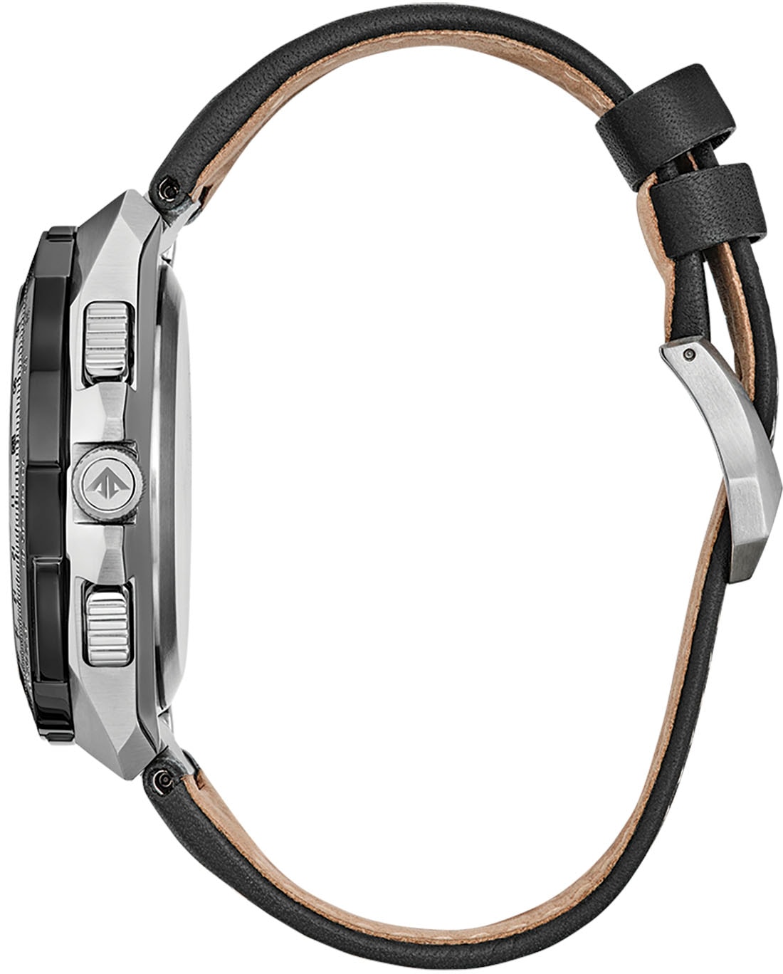 Citizen Funkchronograph »Promaster Skyhawk«, Armbanduhr, Herrenuhr, Solar, Lederarmband, Saphirglas, Datum