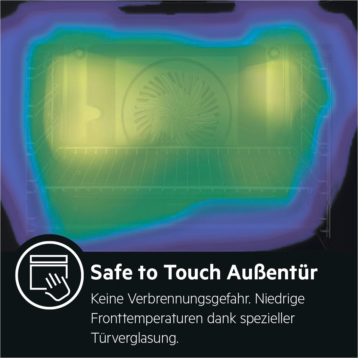 AEG Einbaubackofen 6000 »BPS335061M 949 498 251«, mit 1-fach-Teleskopauszug, Pyrolyse-Selbstreinigung