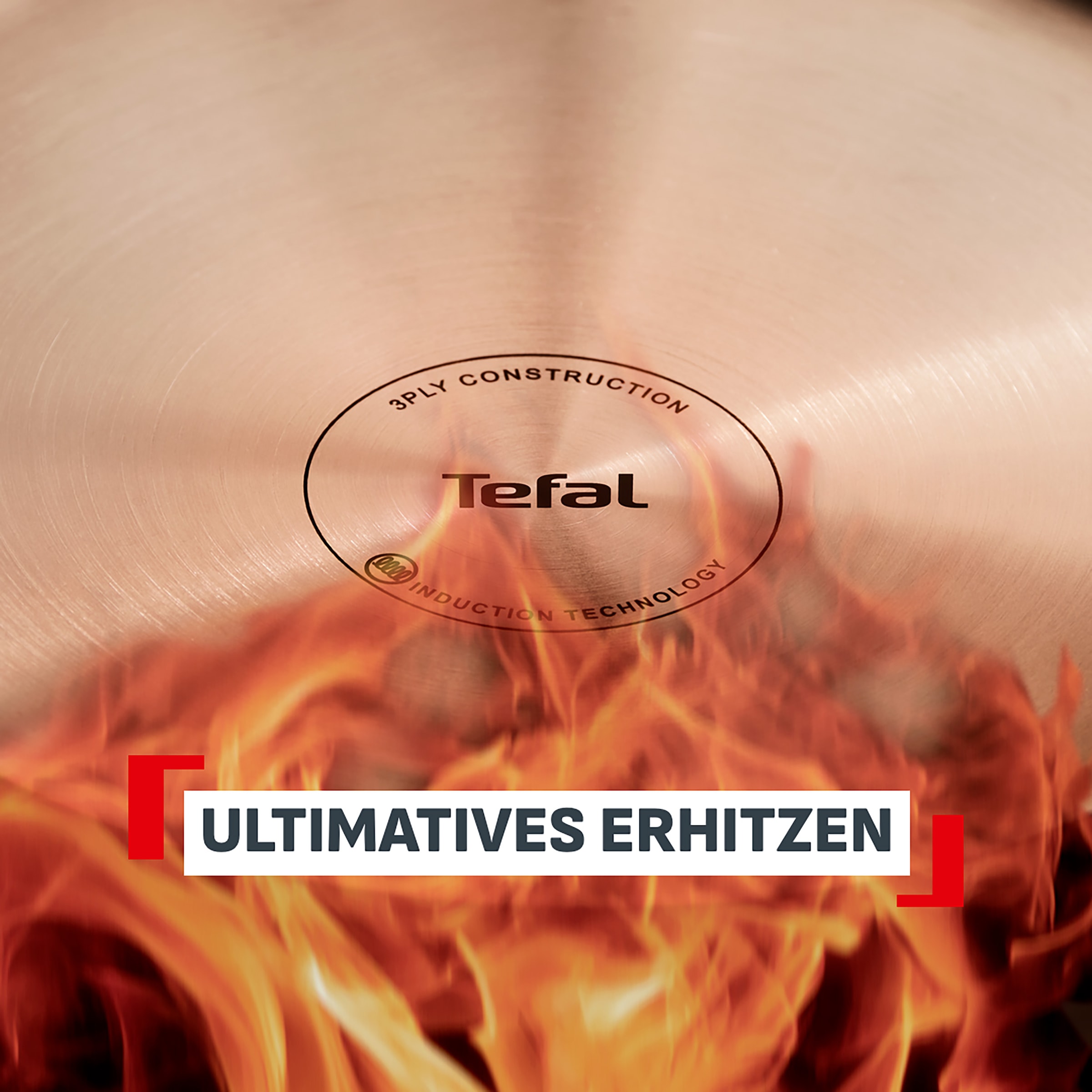 Tefal Wok »Master Mesh« Edelstahl 18/10 1 tlg. HybridMesh-Technologie, ultimatives Anbraten, tiefe Form