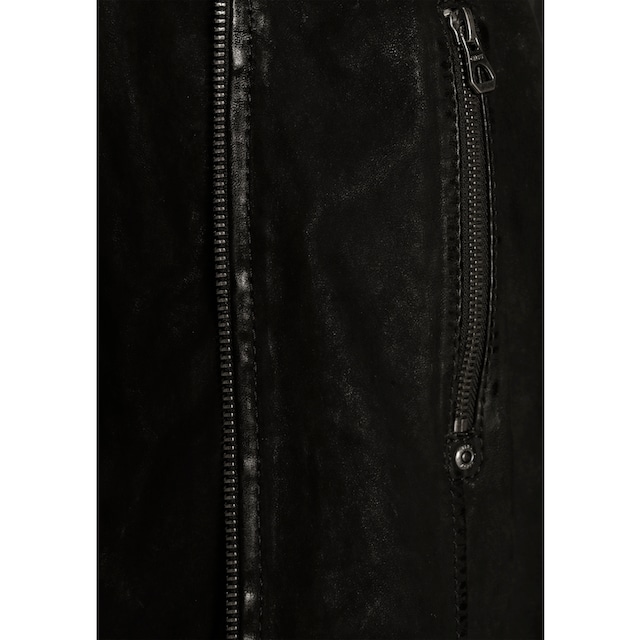 Gipsy Lederjacke »CYARA«, mit Kapuze, Lederjacke mit abnehmbarem  Kapuzen-Inlay aus Jerseyqualität kaufen online bei OTTO