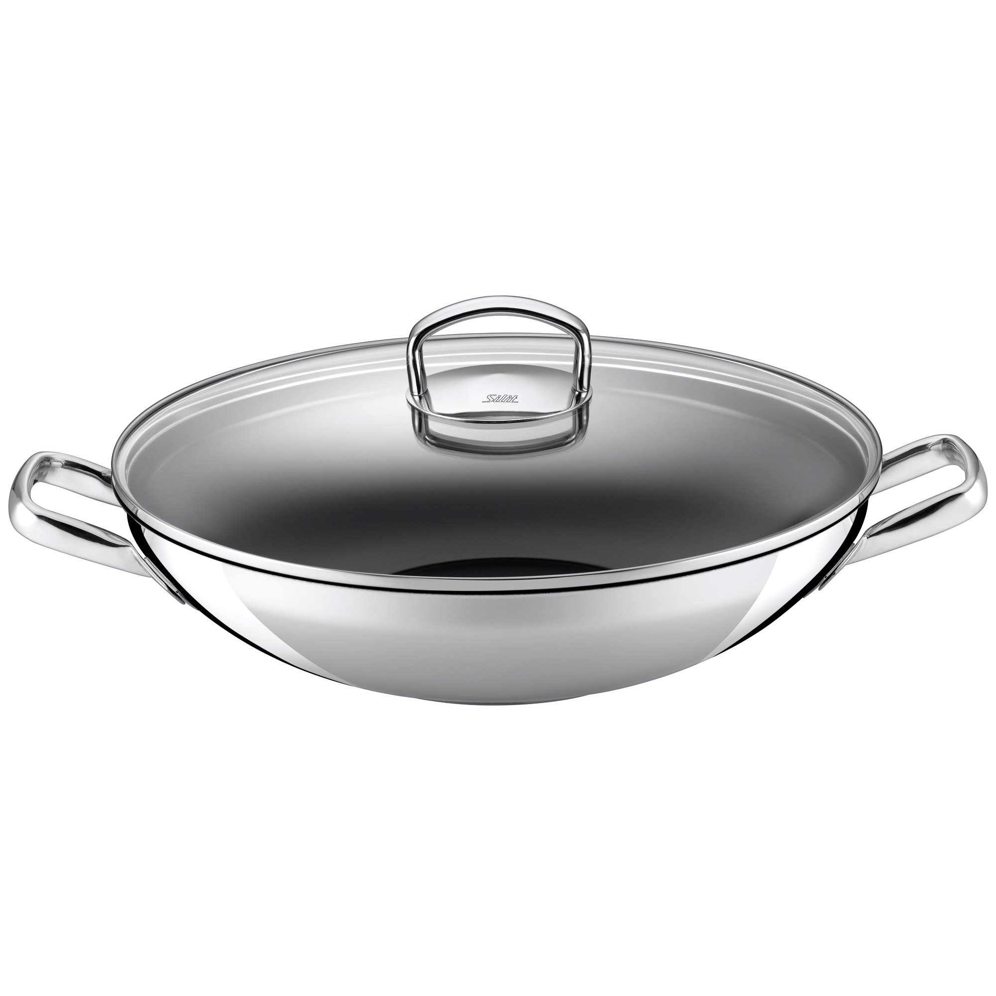 Wok »Hongkong Wokpfanne Induktion 36 cm«, Cromargan® Edelstahl Rostfrei 18/10, mit...