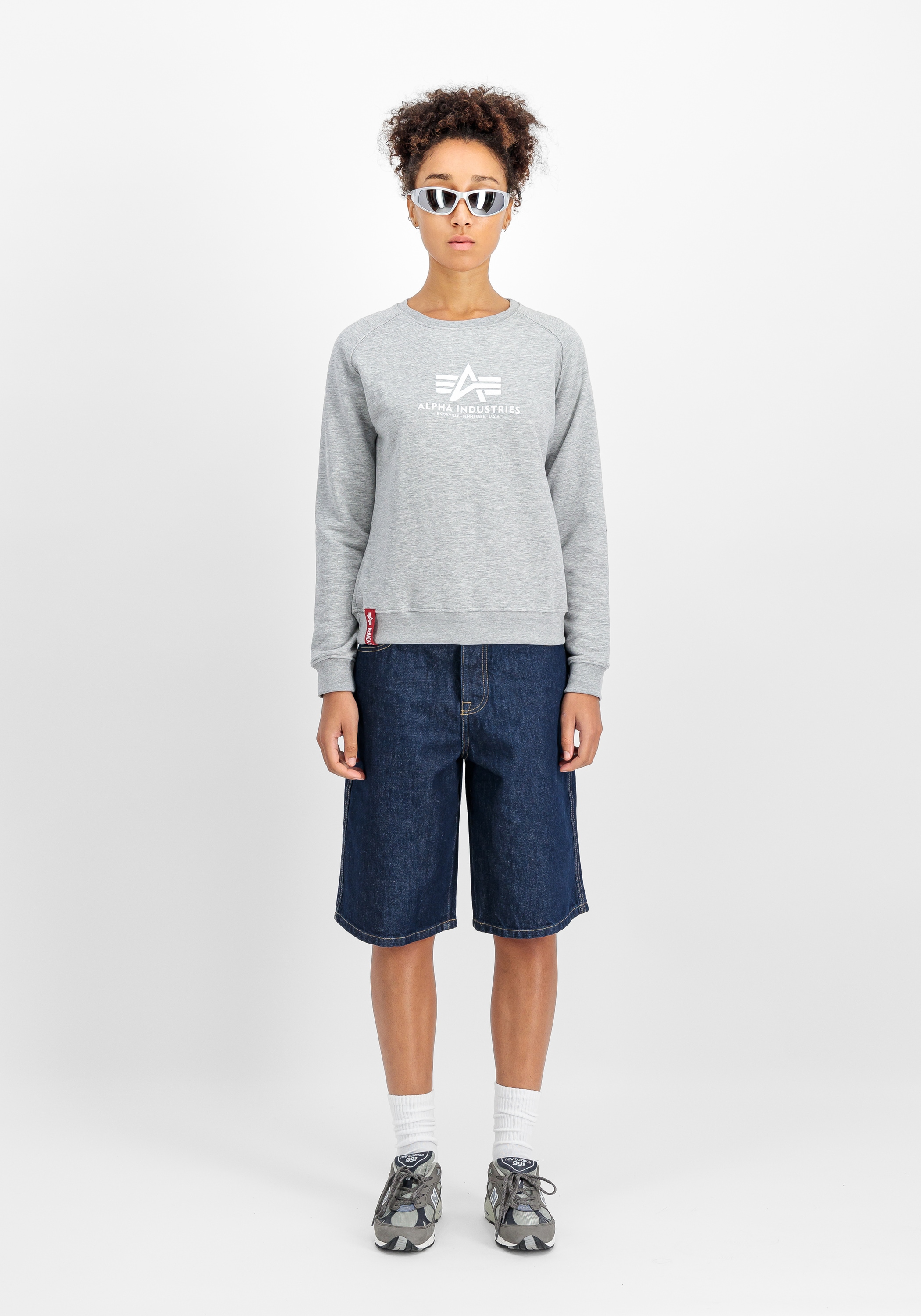 Alpha Industries Sweater »Alpha Industries Women - Sweatshirts New Basic Sweater Women«
