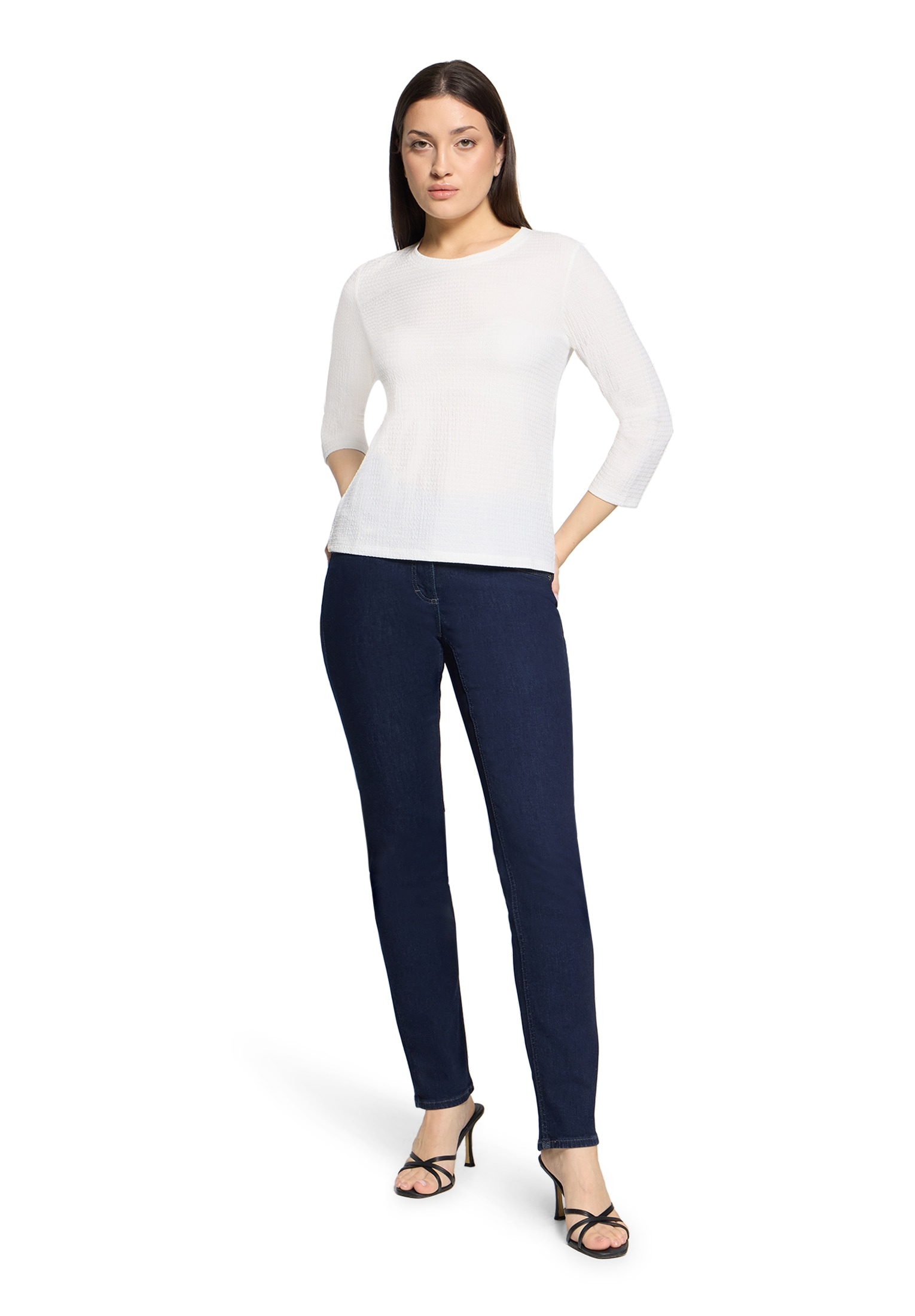 Betty Barclay Rundhalsshirt »Strukturshirt mit Rundhalsausschnitt«