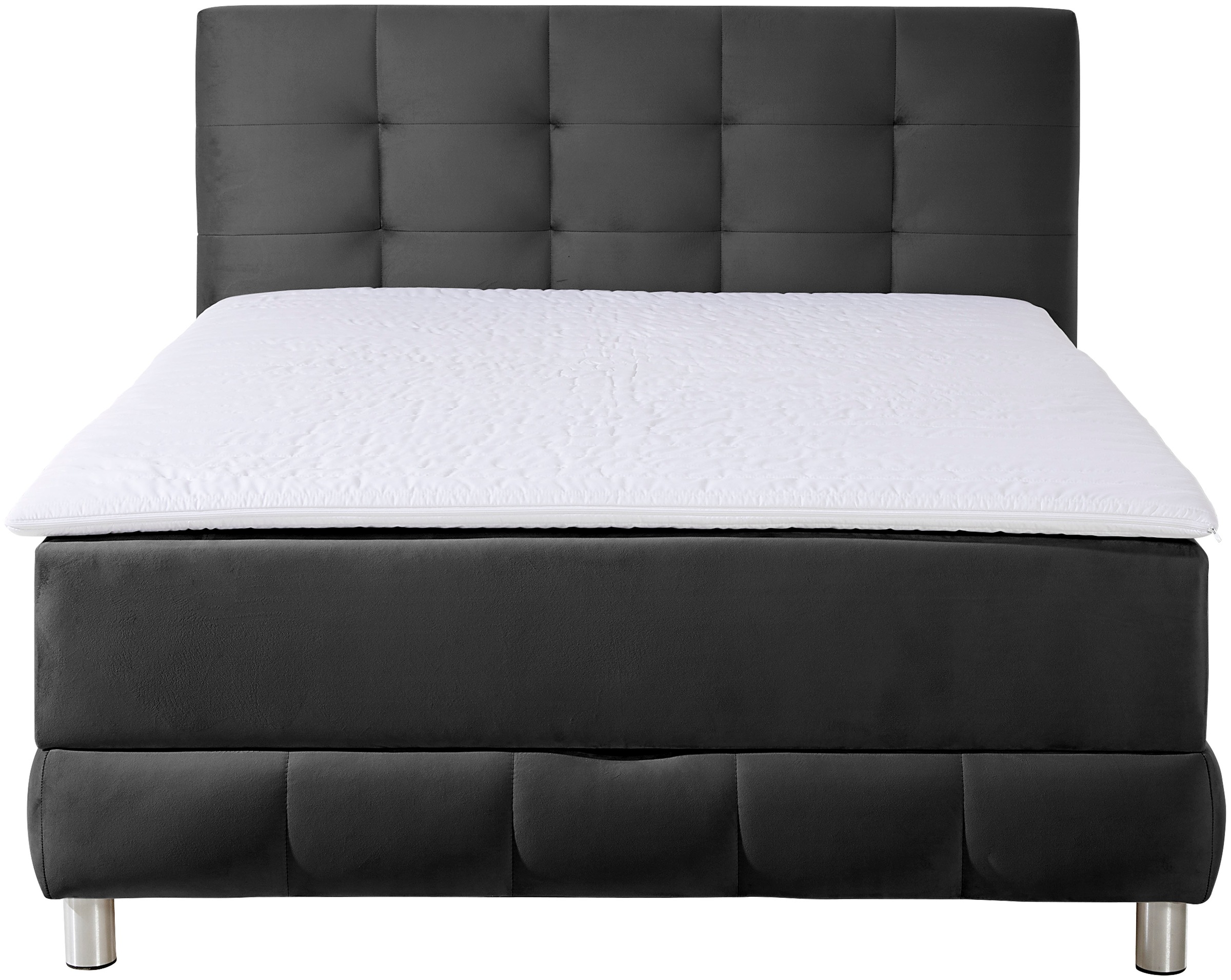 INOSIGN Boxbett Vaasa, mit Bettkasten & Topper, in 4 Breiten, Überlänge 220 cm