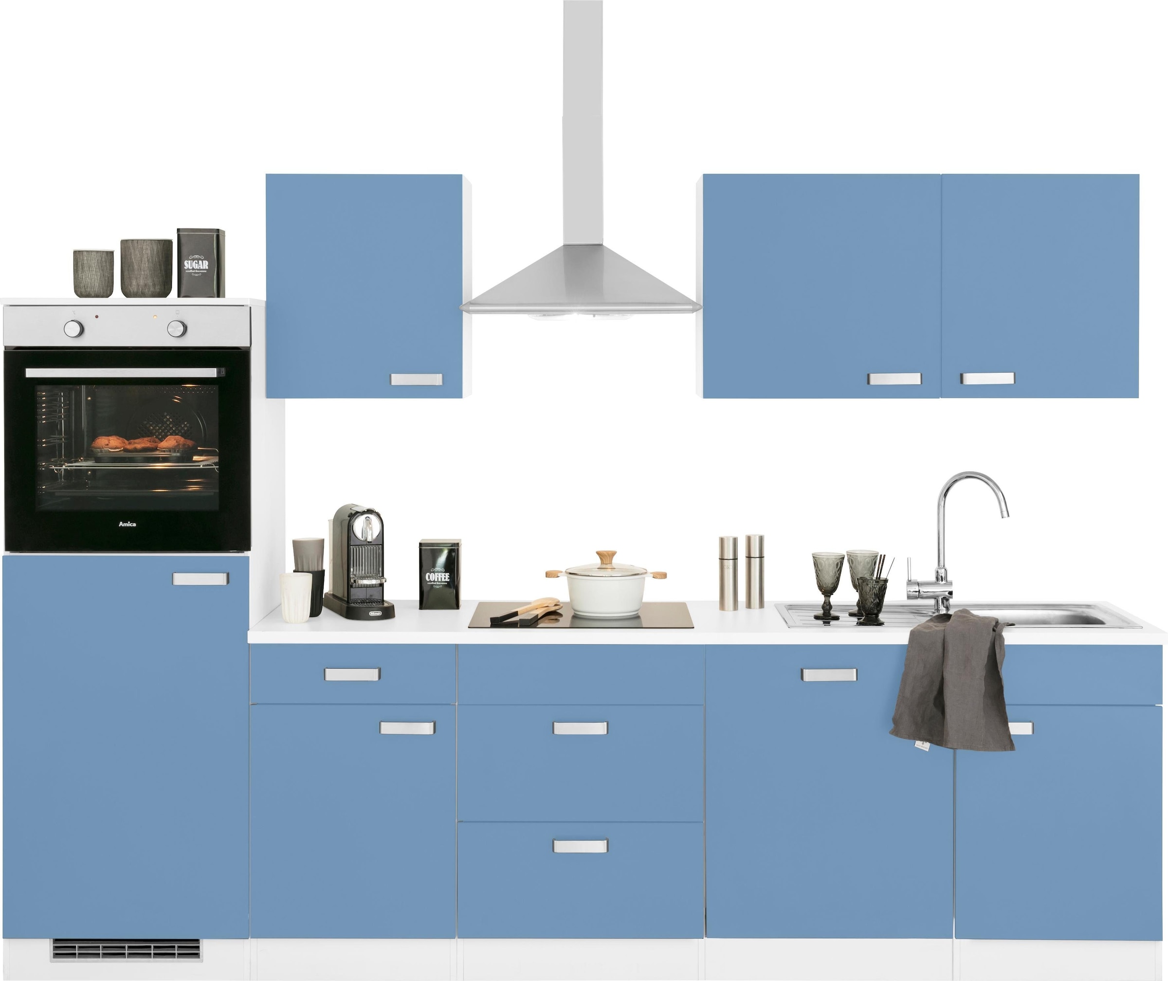 wiho Küchen Küchenzeile »Husum«, Shop Online Breite cm ohne 280 im E-Geräte, OTTO