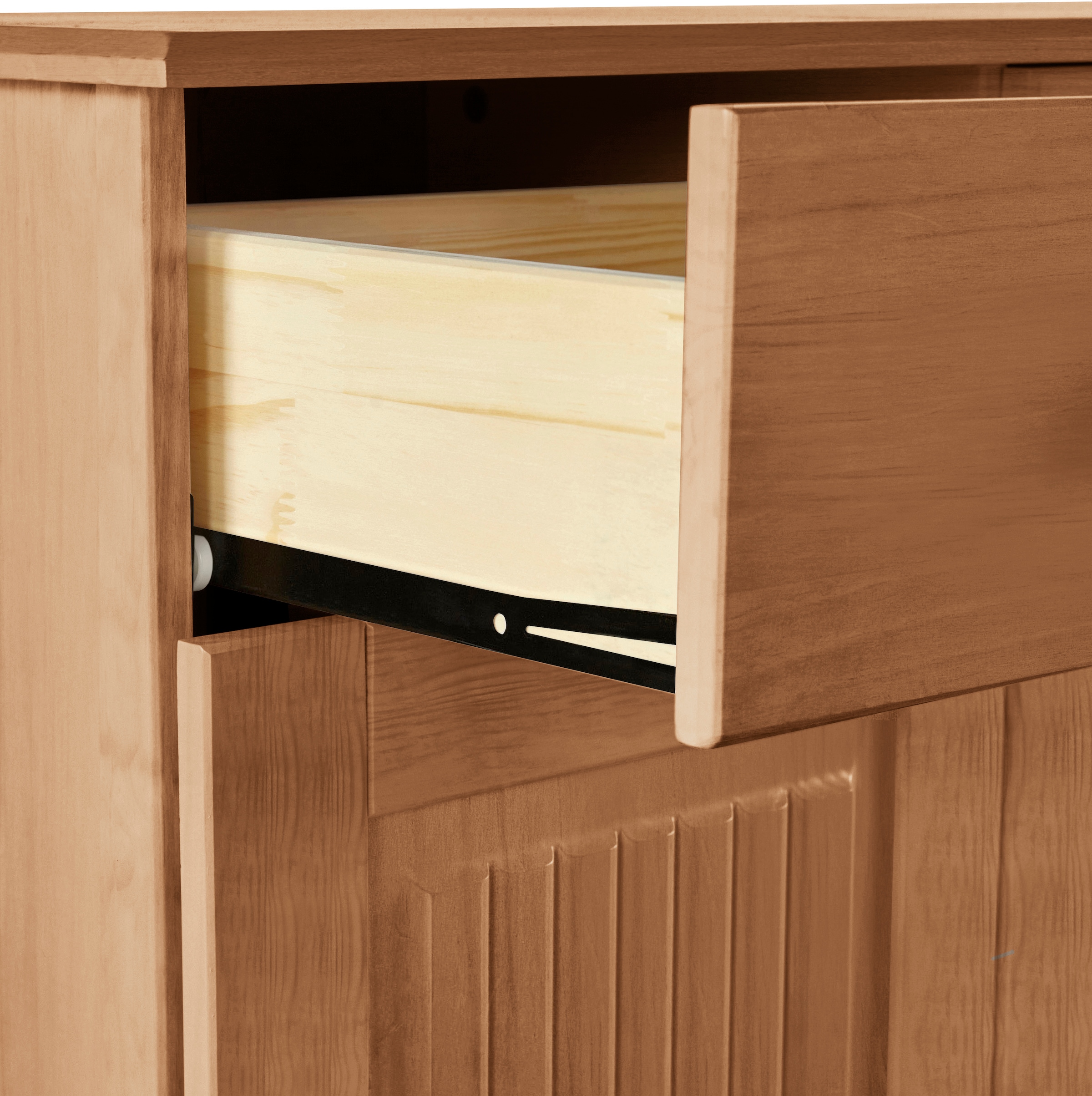 Home affaire Sideboard »Liotta« Kommode mit 2 Schubkästen u. 2 verstellbare Einlegeböden