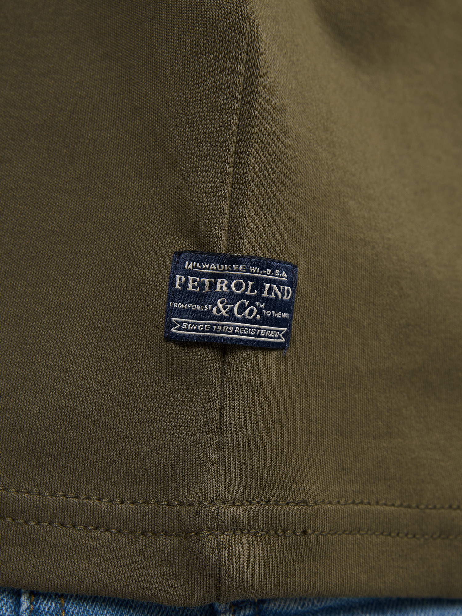 Petrol Industries T-Shirt, mit Logo Schriftzug