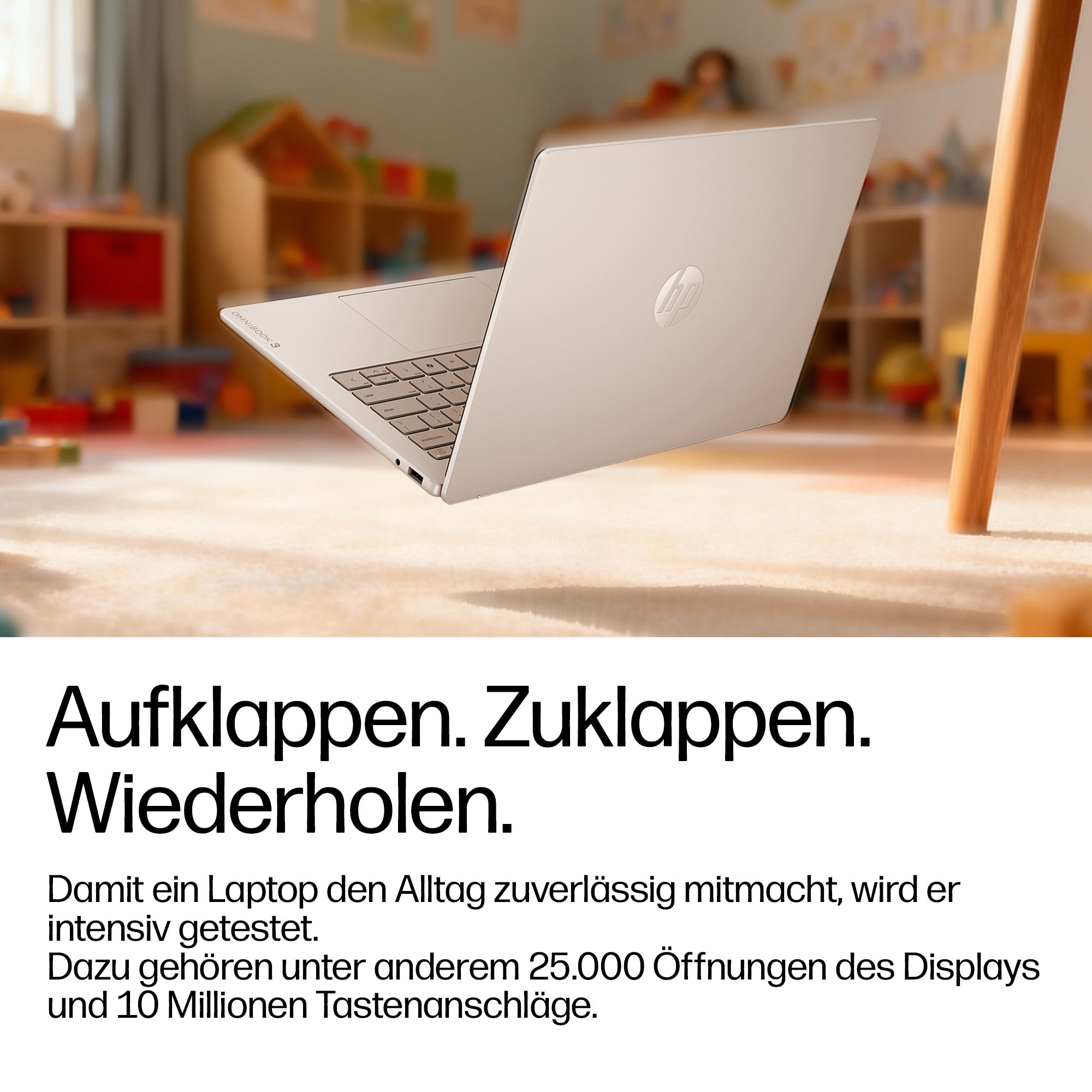 HP Notebook »OmniBook 3 17-dp0031ngx« 43,9 cm / 17,3 ″ 512 GB SSD