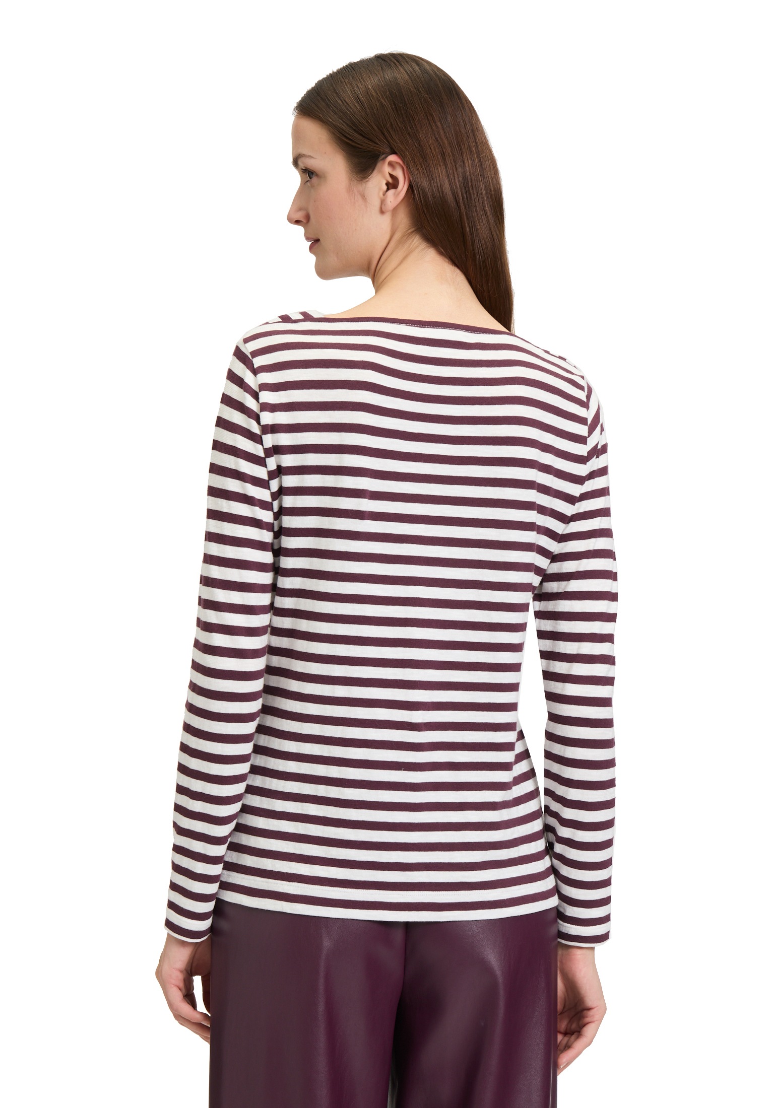Betty&Co Langarmshirt »Ringelshirt mit U-Boot-Ausschnitt«
