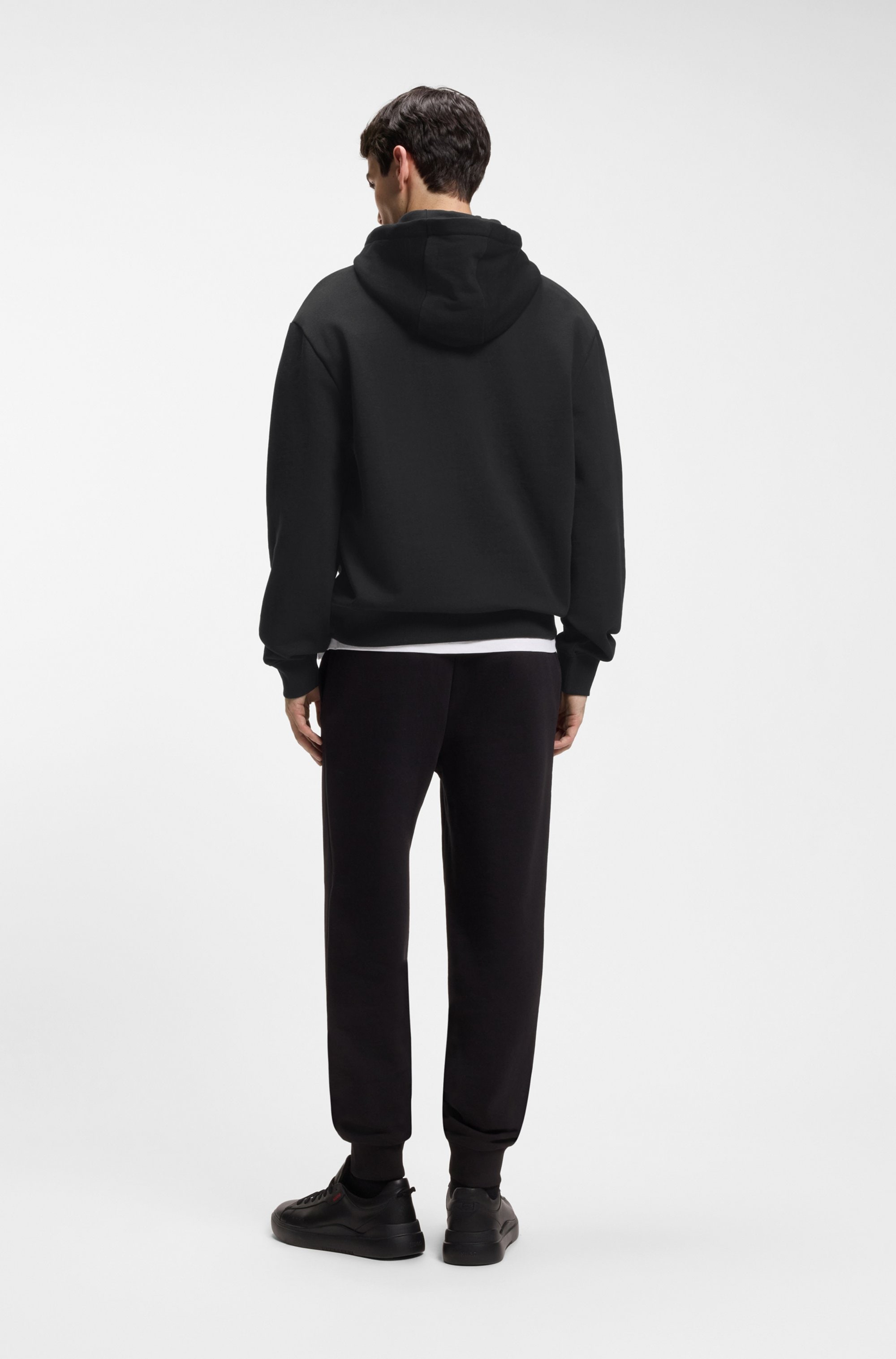 HUGO Kapuzensweatshirt »Dapo«, Kapuze mit Kordelzug, Relaxed Fit, HUGO Logo
