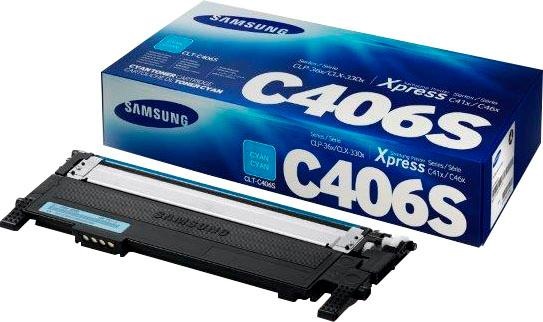 Samsung Tonerpatrone »CLT-C406S, ST984A, Original, Cyan«